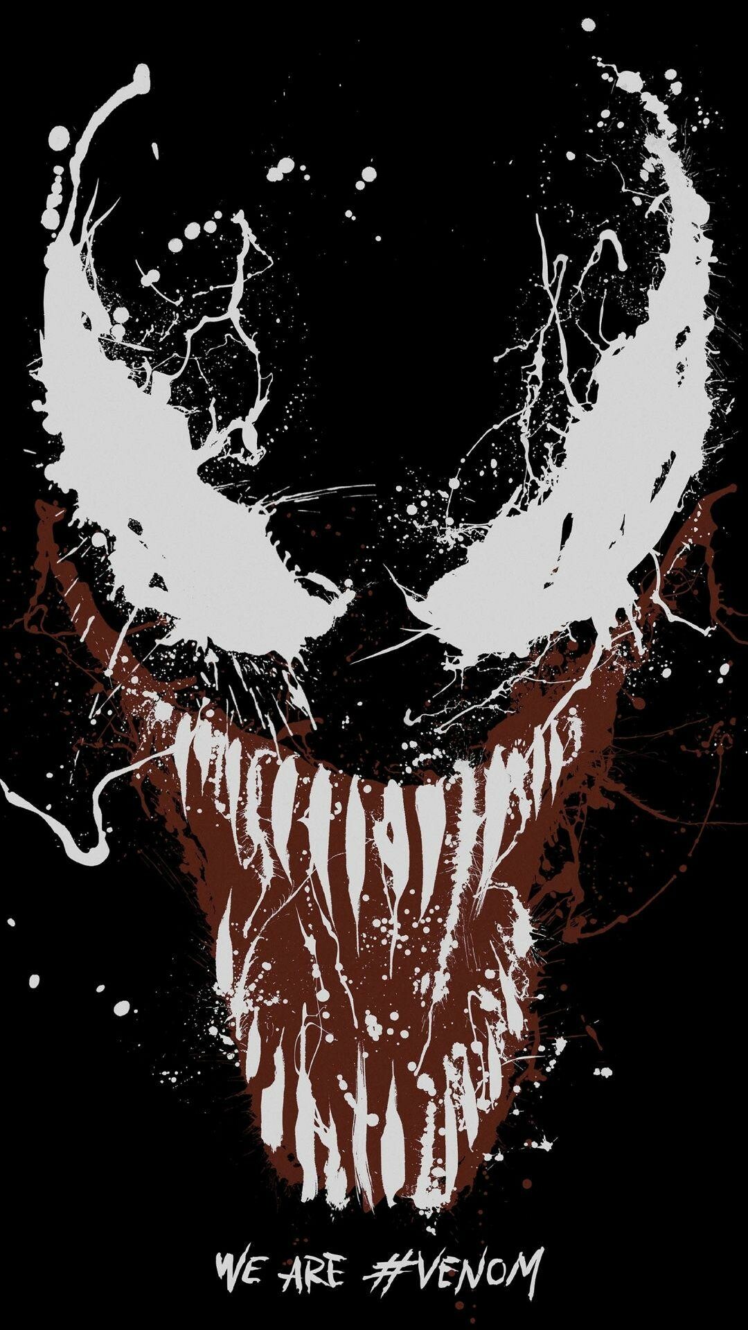 Venom: The film was primarily inspired by the comic book miniseries Venom: Lethal Protector (1993). 1080x1920 Full HD Wallpaper.