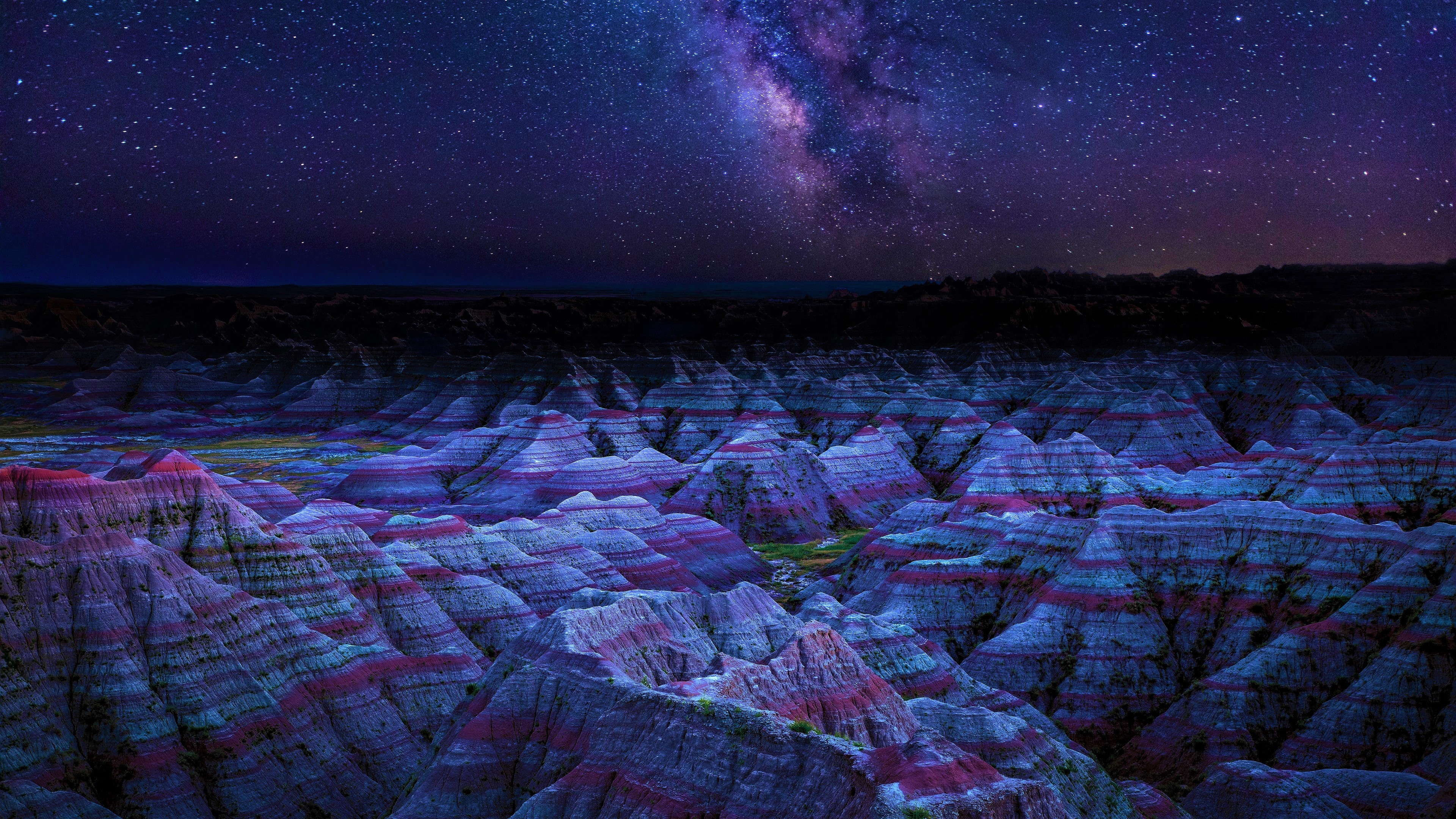 Badlands National Park, Breathtaking nature, 4k wallpapers, Captivating moments, 3840x2160 4K Desktop