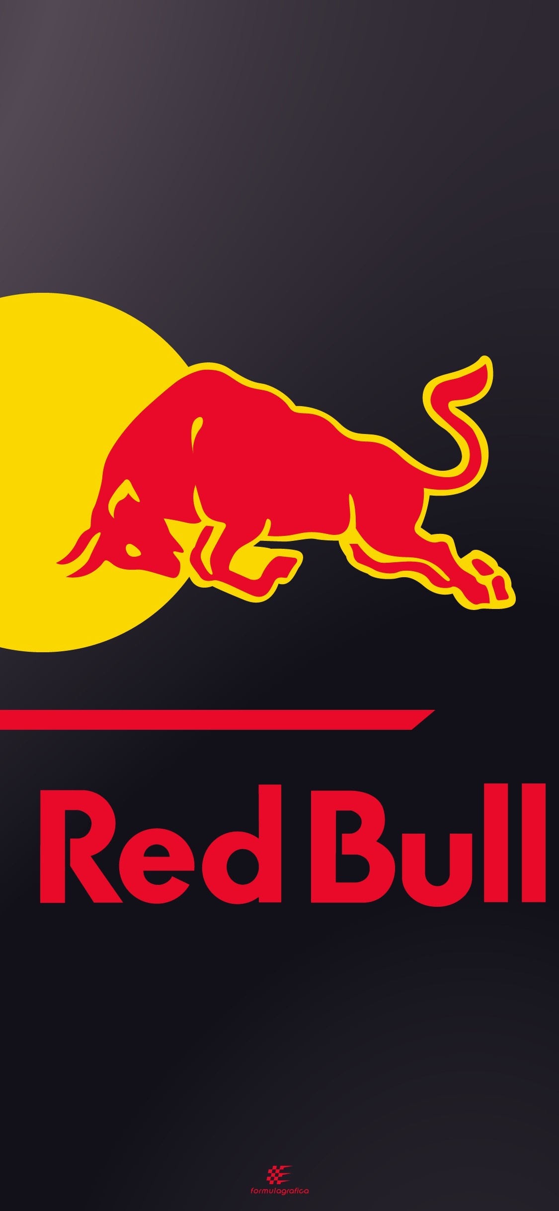 Red Bull Logo: A sugar-sweetened, caffeinated drink, Beverage. 1130x2440 HD Background.