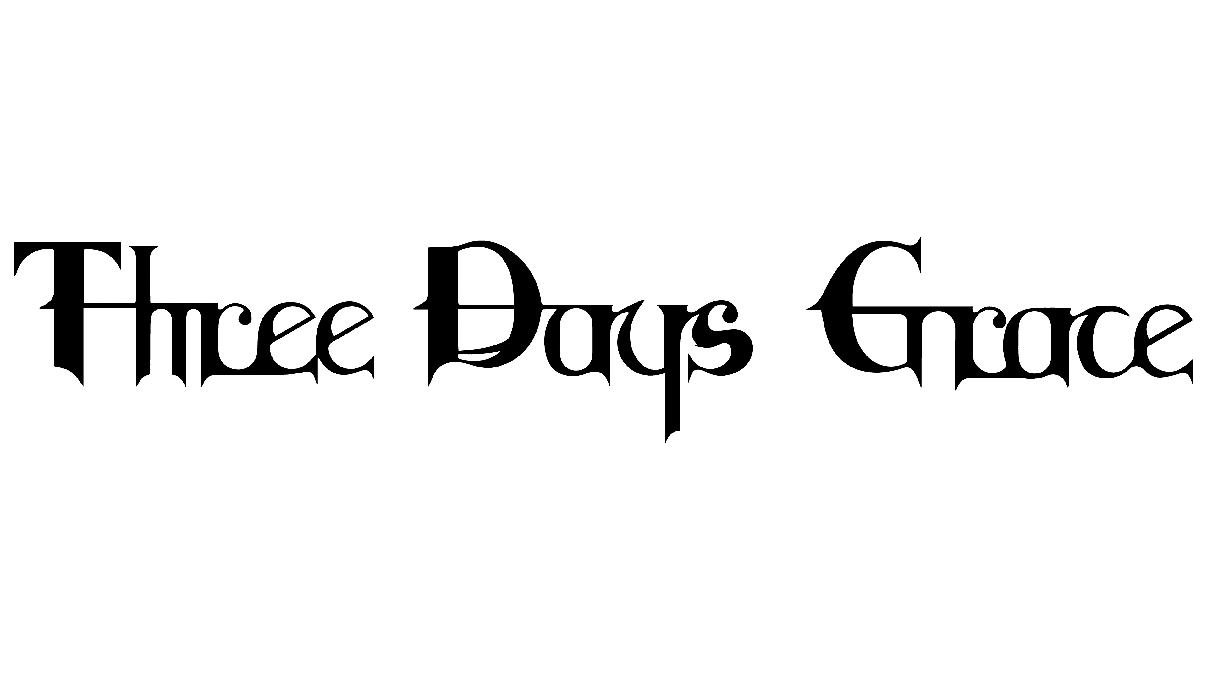 Three Days Grace Logo, symbol, meaning, history, PNG 3840x2160