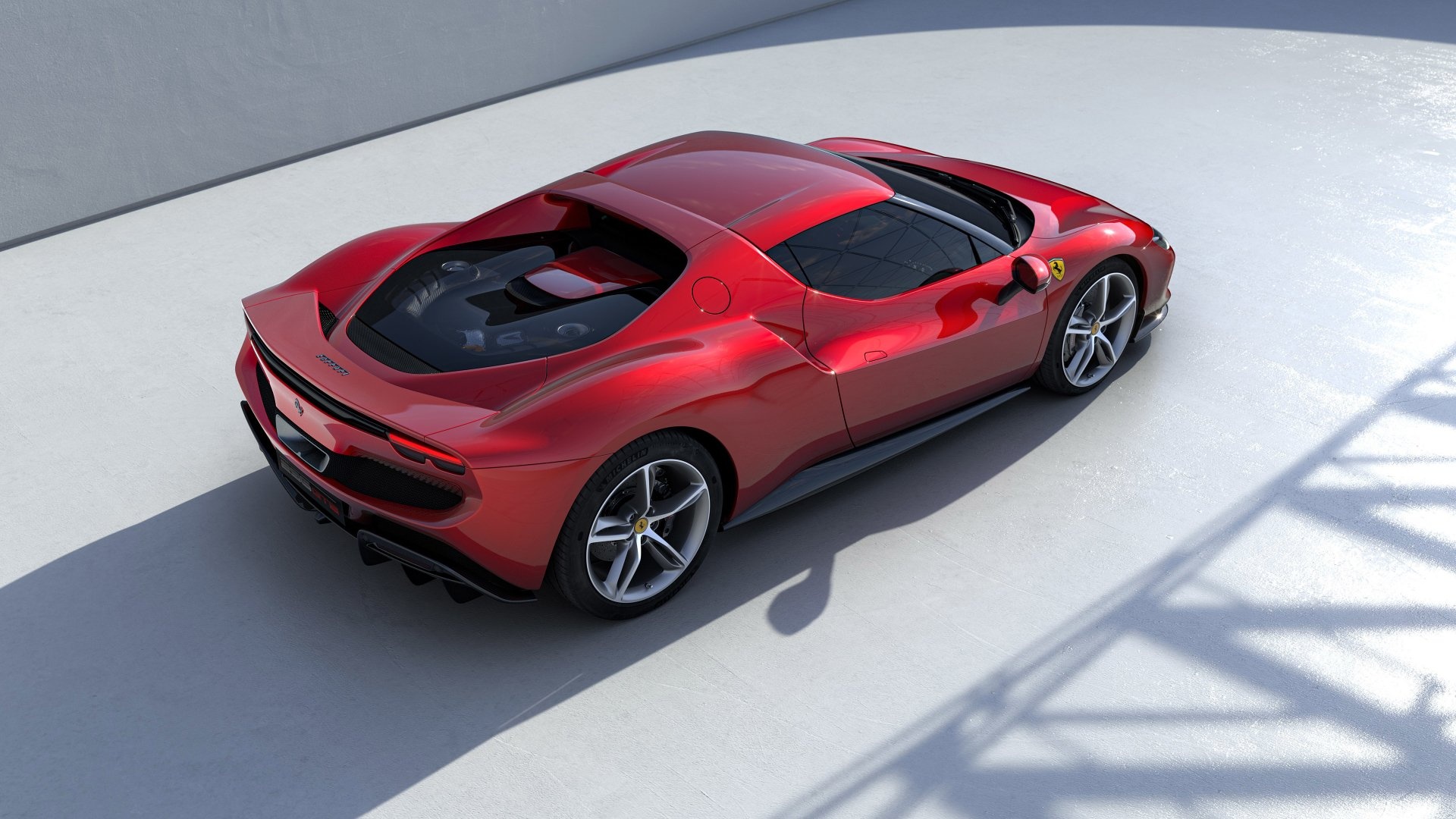 Ferrari 296 GTB, HD wallpapers, Striking backgrounds, Luxury sports car, 1920x1080 Full HD Desktop