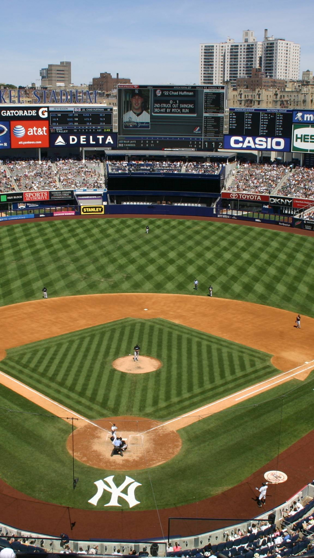 New York Yankees: Yankee Stadium, Opened in April 2009. 1080x1920 Full HD Wallpaper.