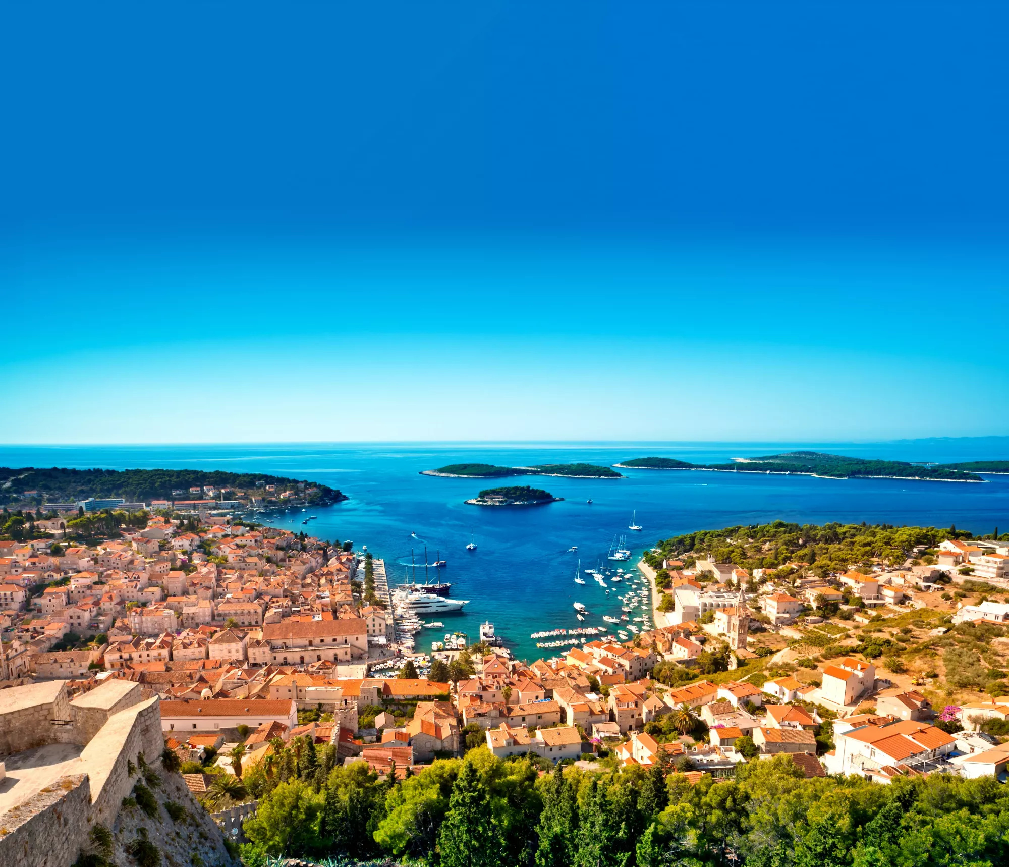 Dalmatian Islands, Dalmatian coasts, Travel, 2000x1720 HD Desktop