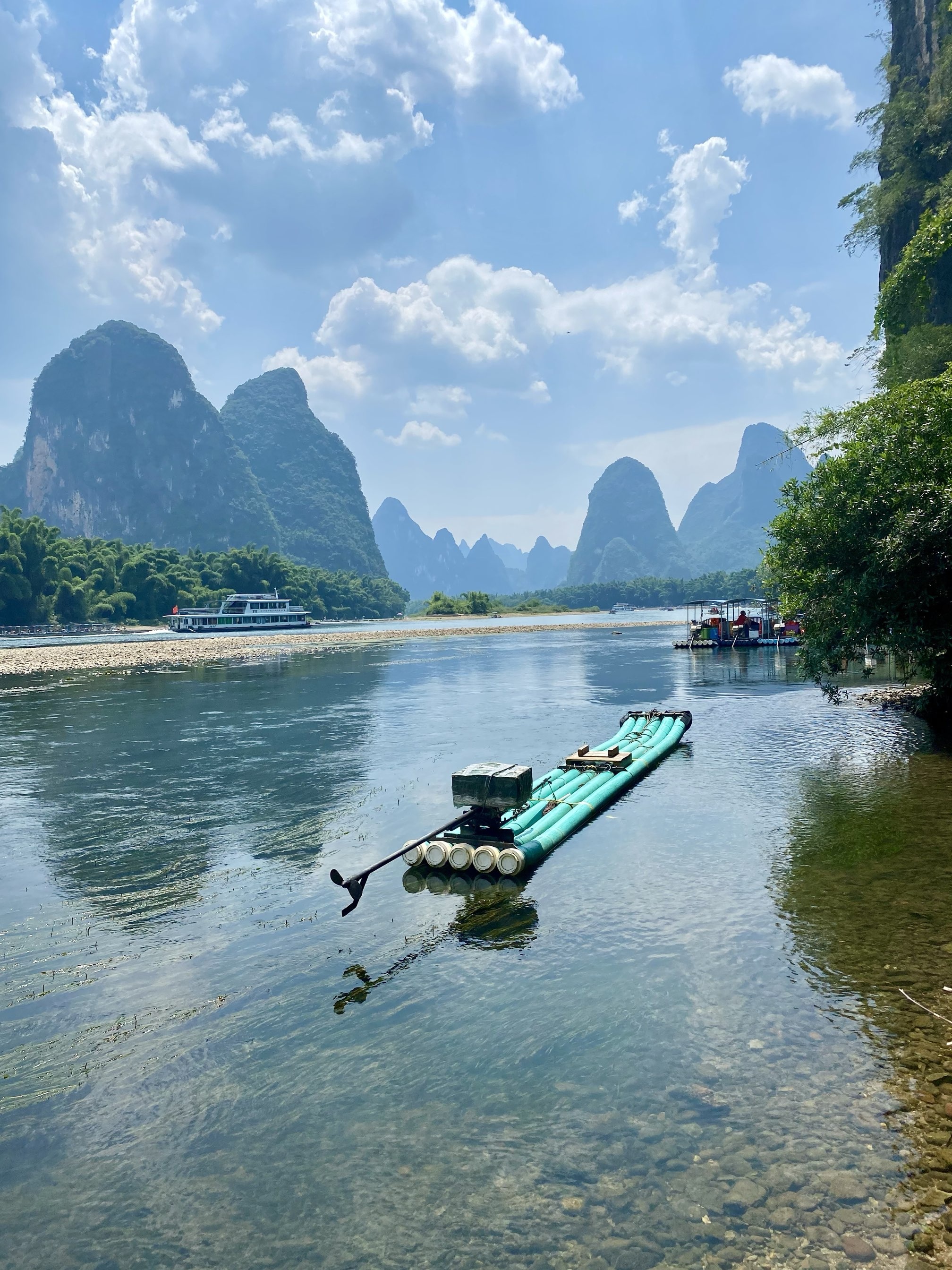 Li River, Yangshuo travelogues, 20 yuan viewpoint, 2020x2690 HD Phone