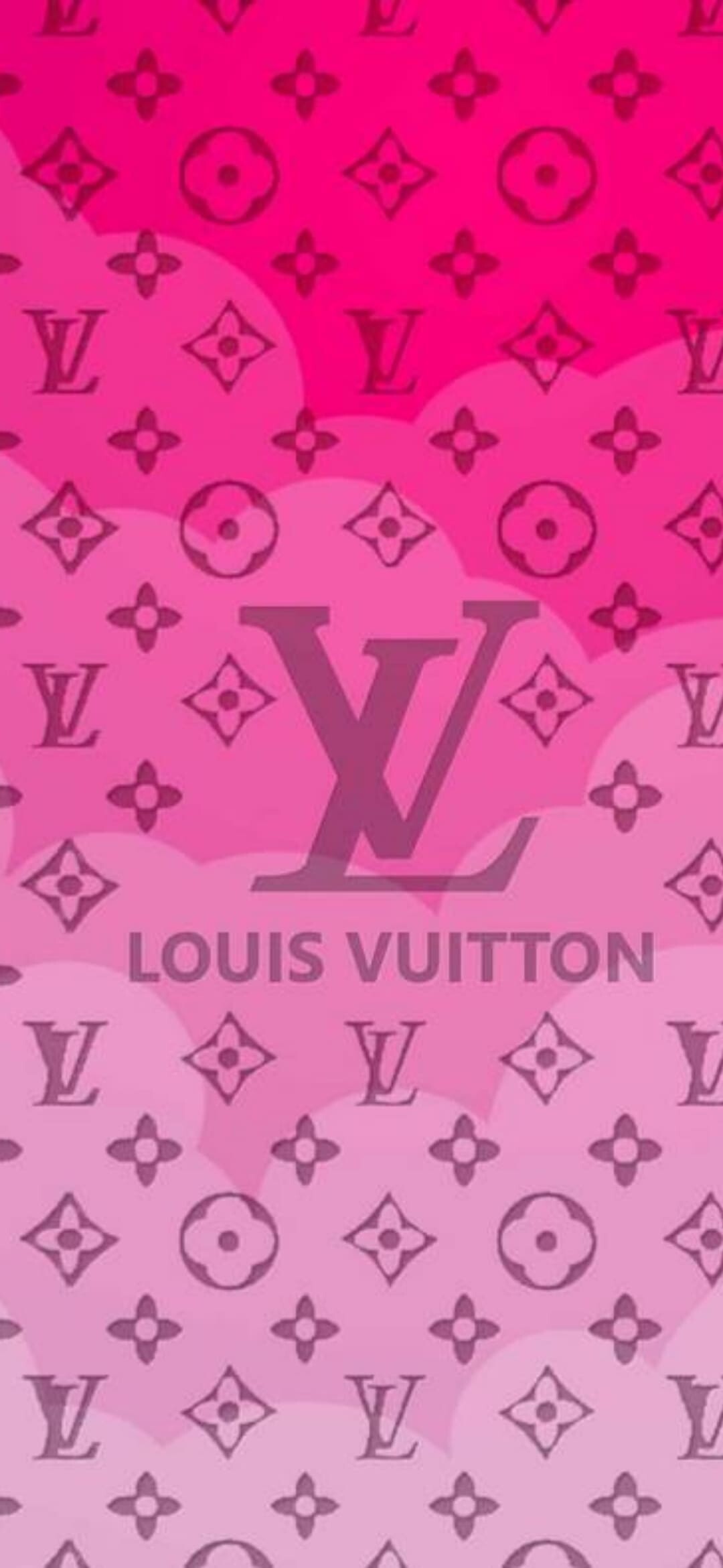 Louis Vuitton: Was named the world's most valuable luxury brand in 2006–2012. 1080x2340 HD Background.