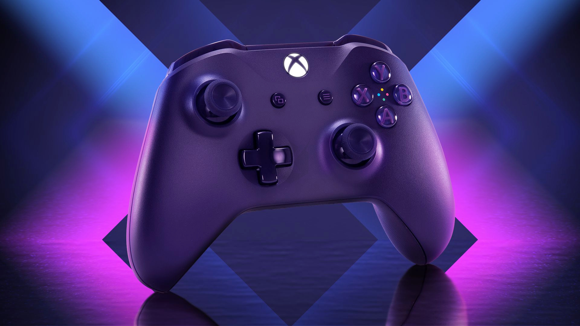 Xbox: X series, An updated version of the wireless controller. 1920x1080 Full HD Background.