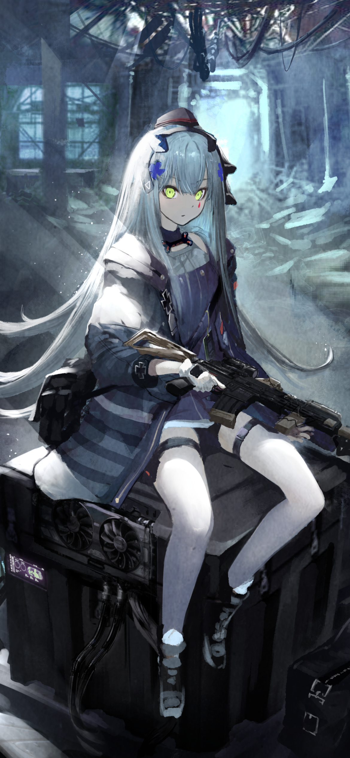 Girls' Frontline anime, Video game adaptation, Tactical battles, Team-based combat, 1170x2540 HD Phone