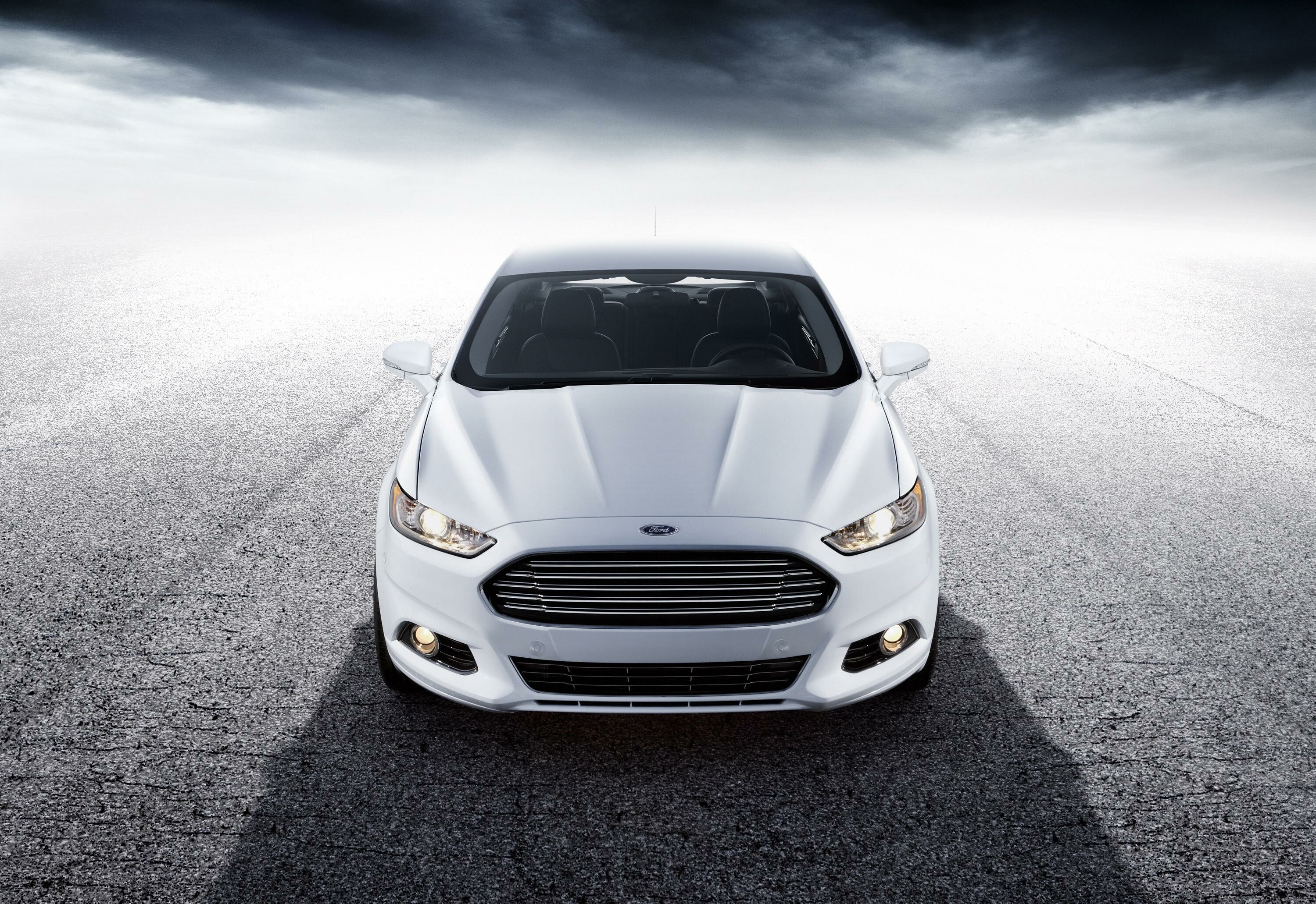 Ford: Fusion, A mid-size car produced by an American automaker. 3000x2070 HD Background.