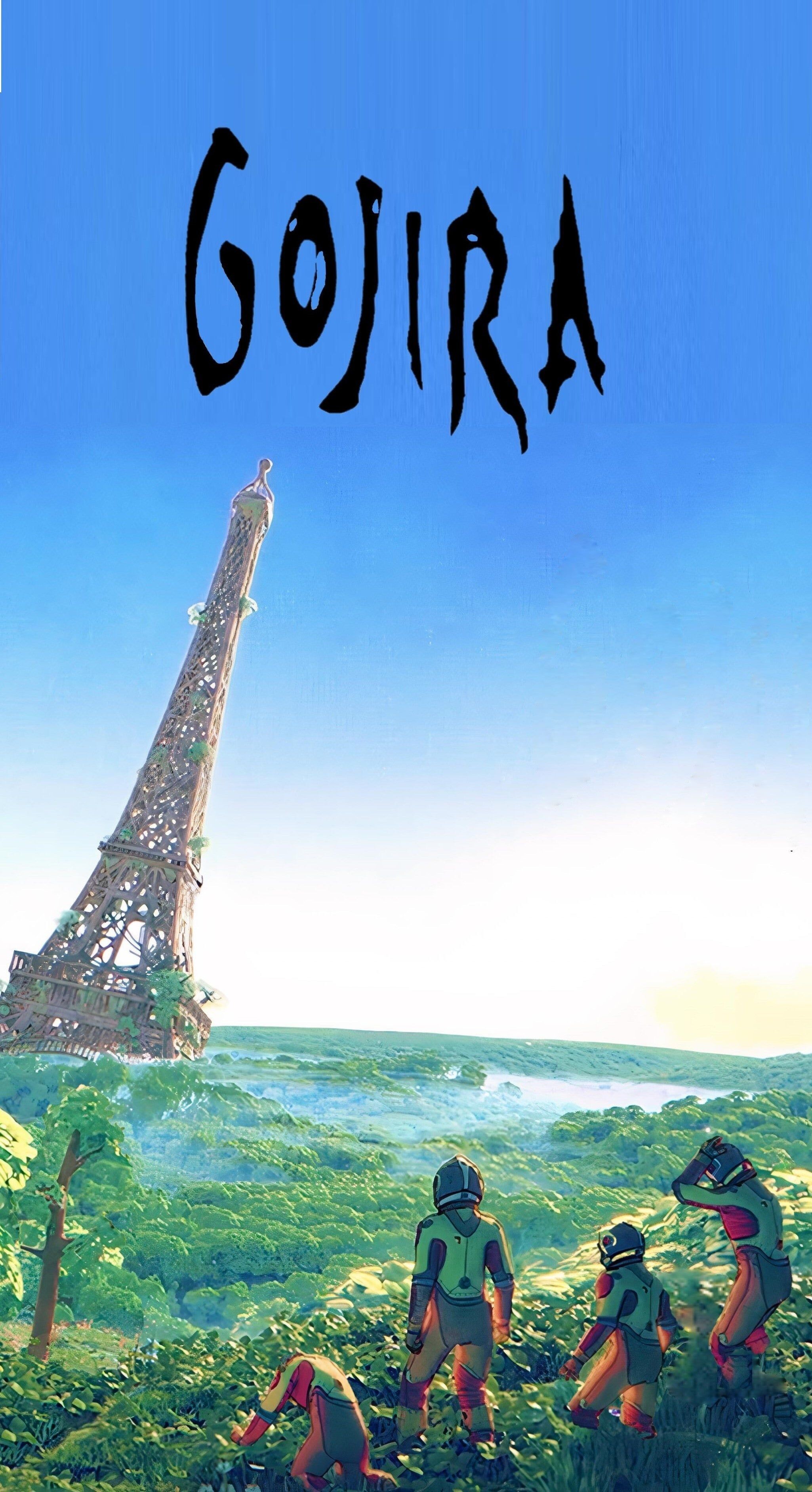Gojira (Band): The first French music group to top the Billboard Hard Rock Albums chart. 2050x3770 HD Background.