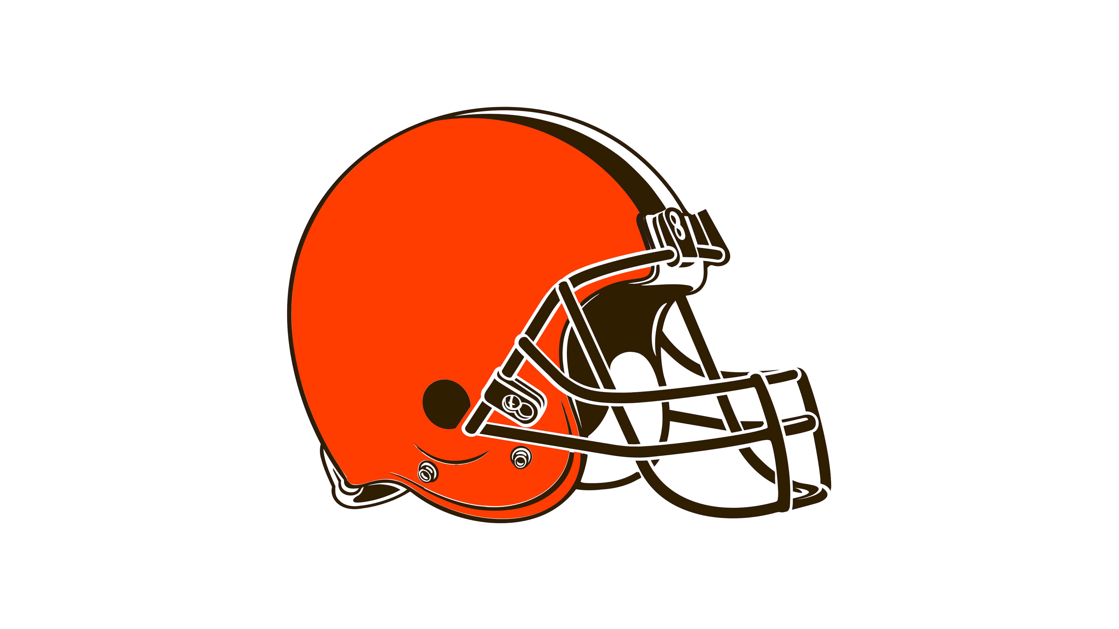 Cleveland Browns pride, Striking team logo, Ultra HD wallpaper, NFL devotion, 3840x2160 4K Desktop