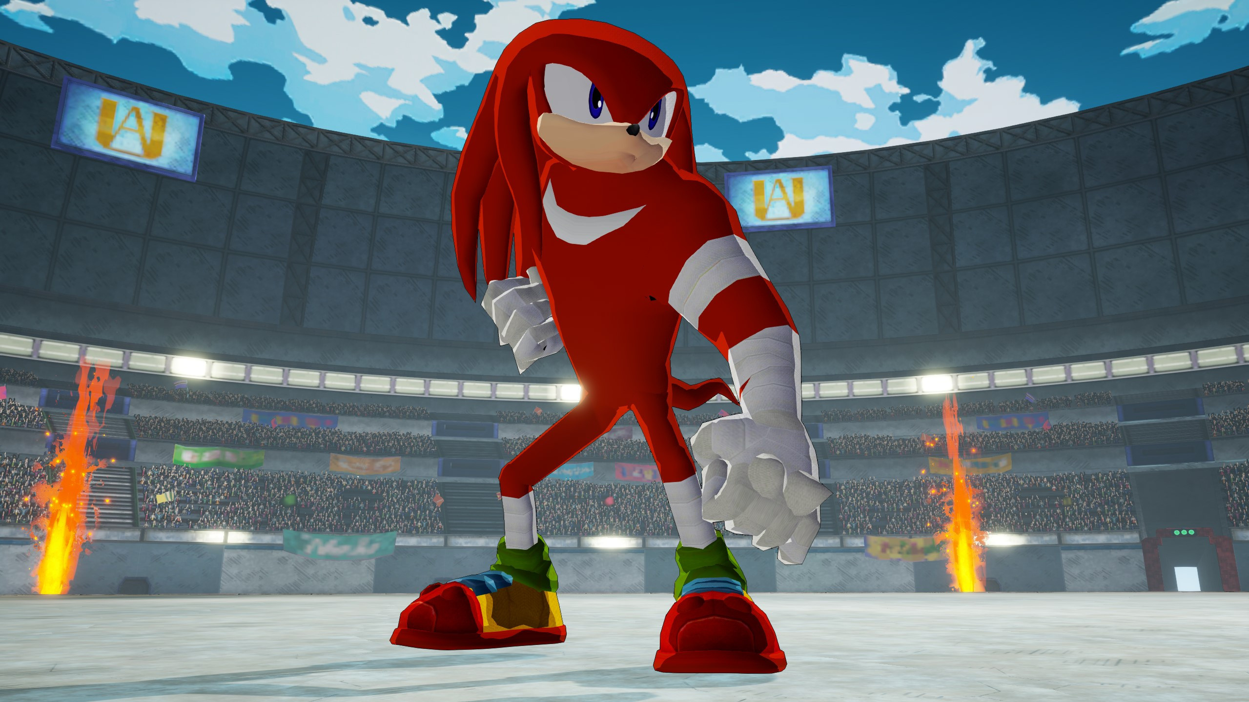 Knuckles the Echidna, Gaming, Sonic character, Boom Rappa, 2560x1440 HD Desktop