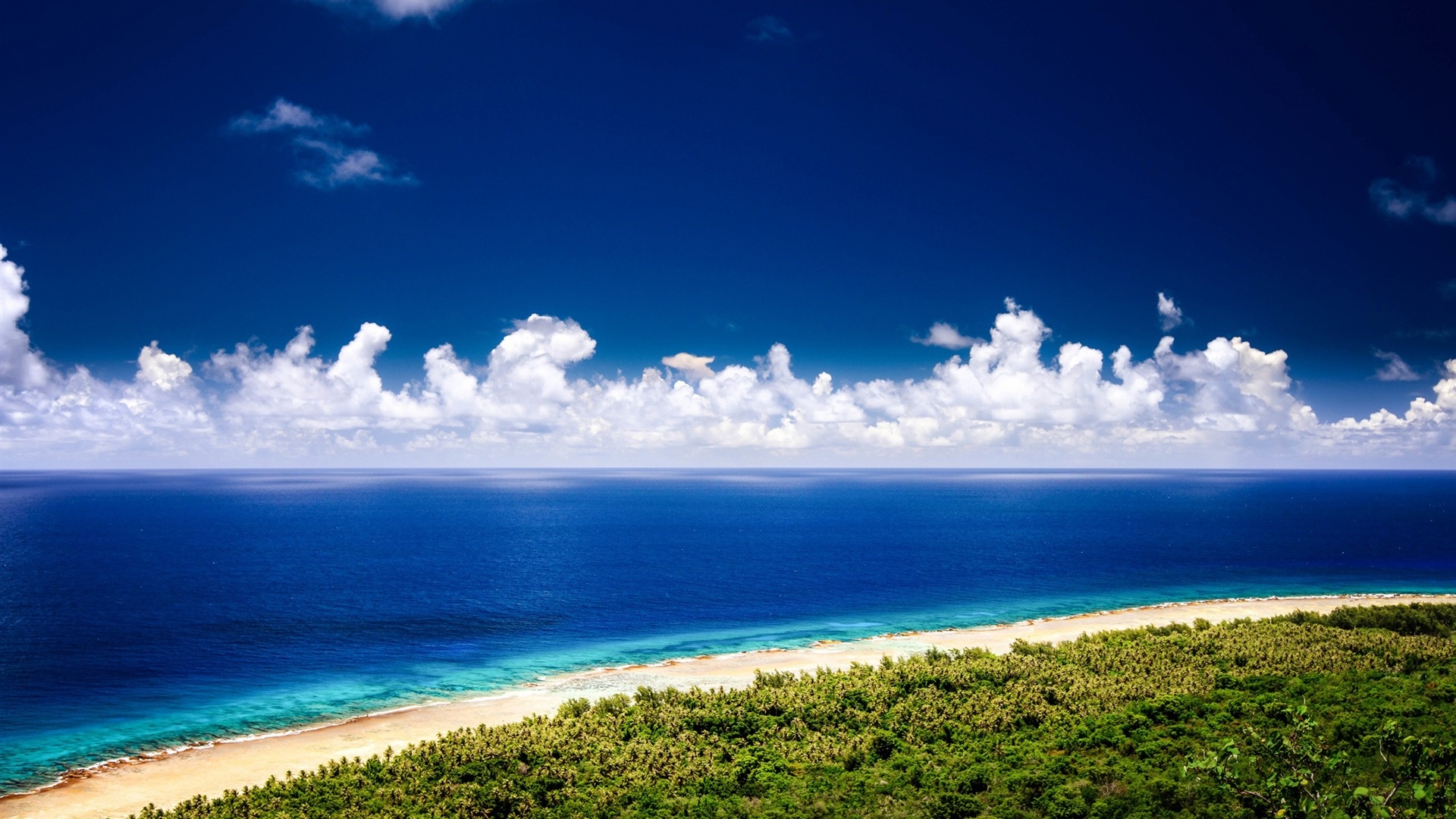 Guam beaches, Idyllic coastal beauty, Scenic beach wallpaper, High-quality imagery, 1920x1080 Full HD Desktop