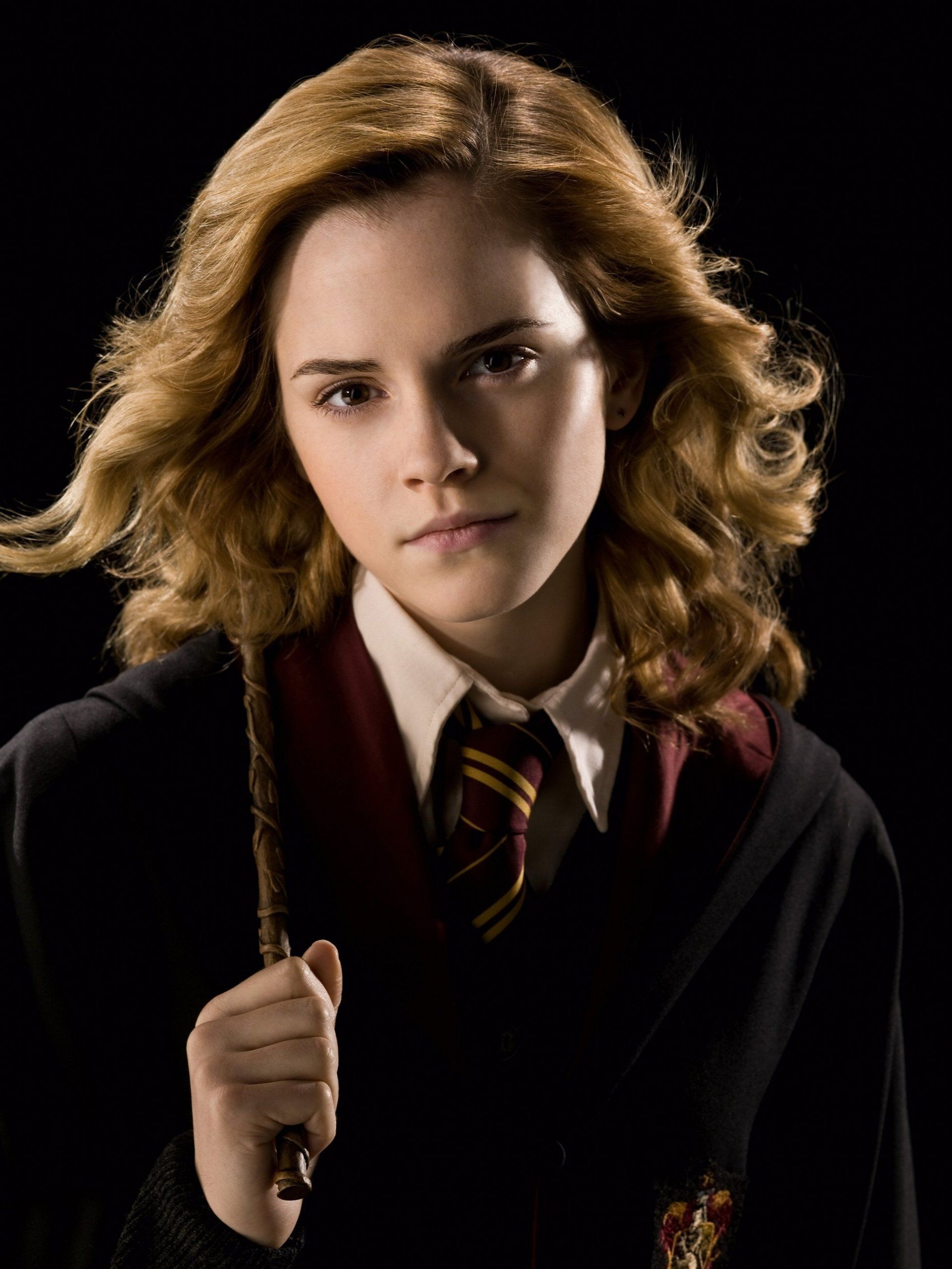 Hermione: One of Harry Potter's best friends, along with Ron Weasley. 1920x2560 HD Background.