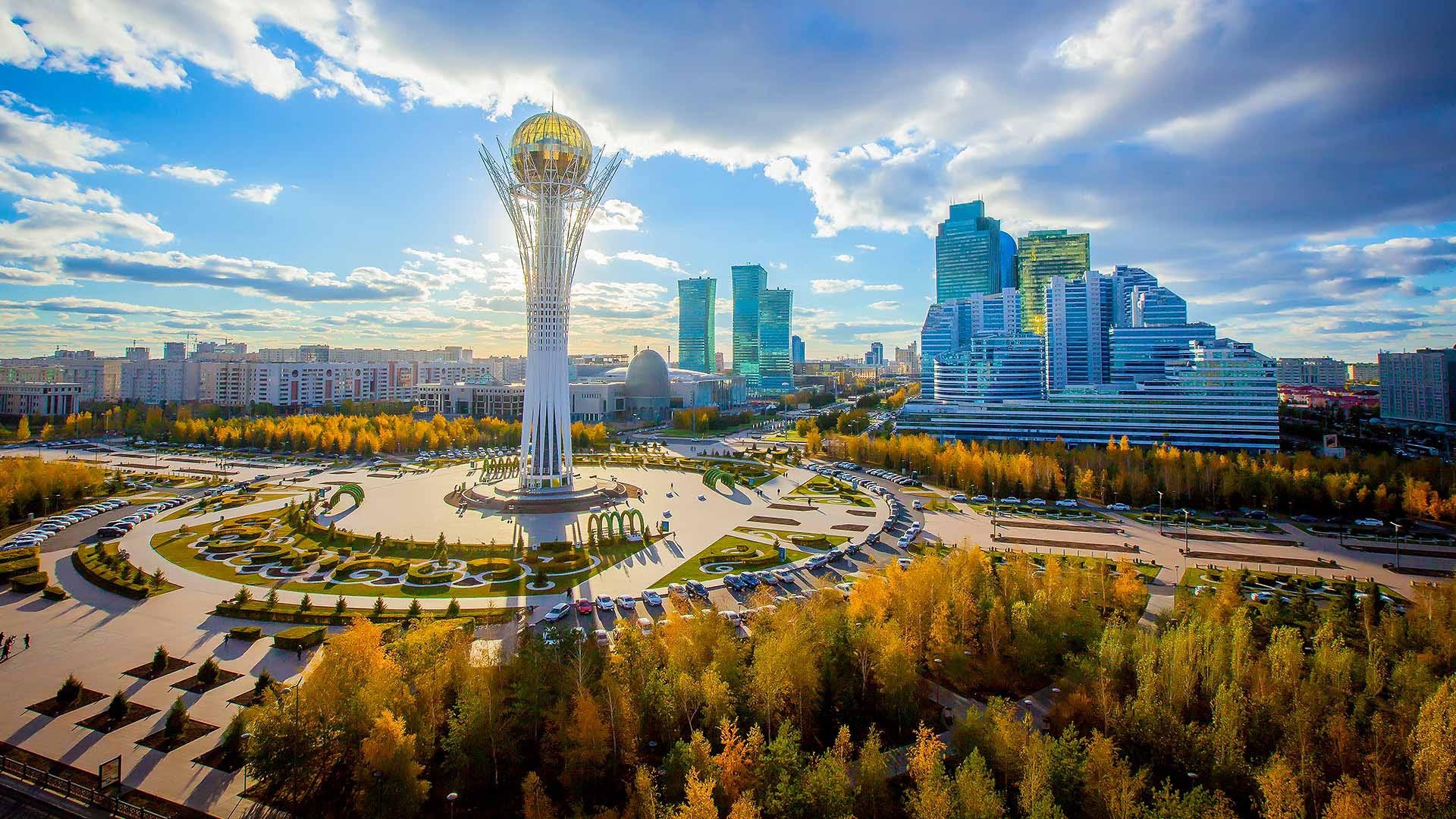 Nur-Sultan, Travel destination, Digiworld experience, Modern city, 1920x1080 Full HD Desktop