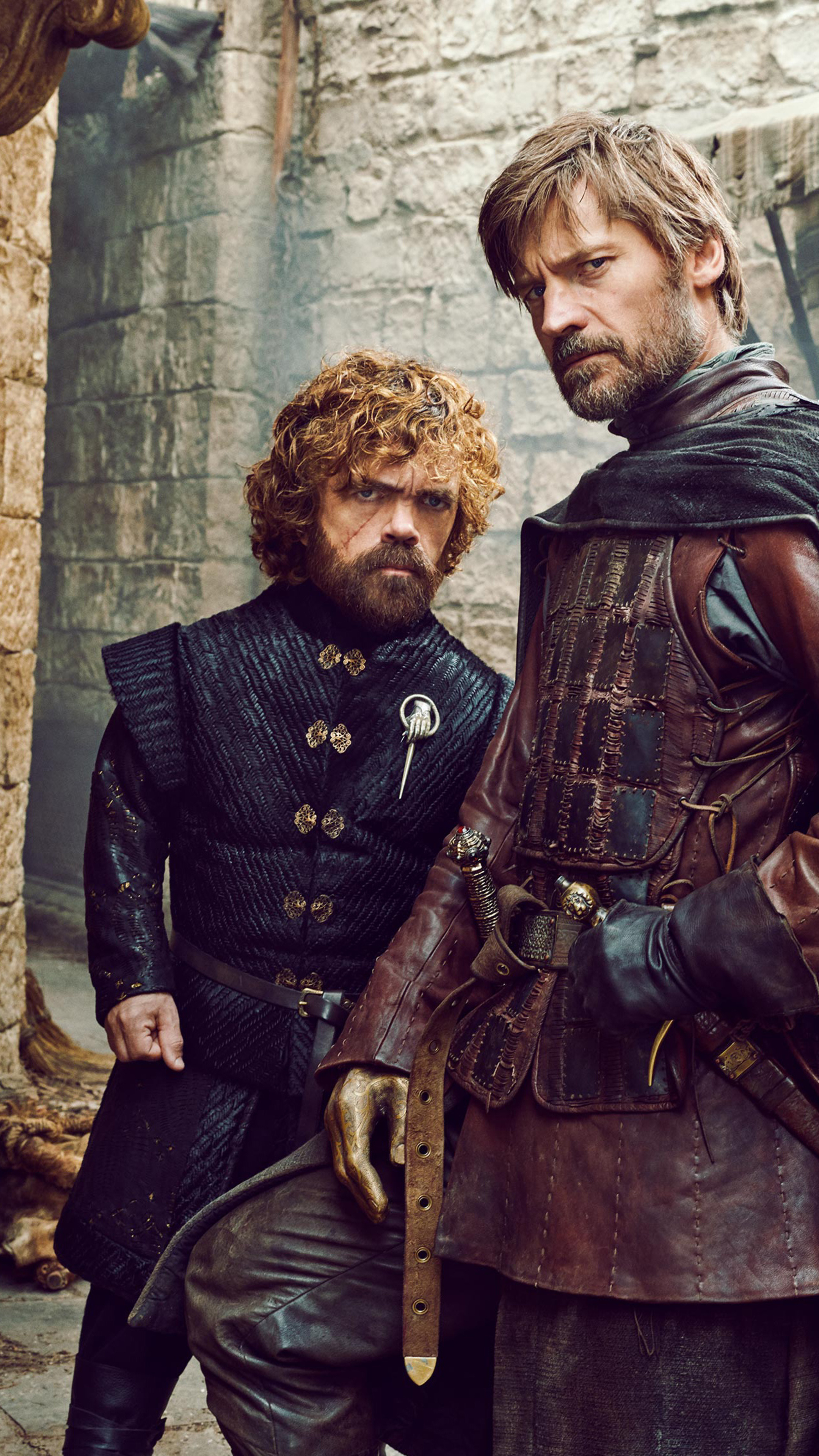 Game of Thrones, Jaime and Tyrion, Xperia wallpapers, 2160x3840 4K Phone