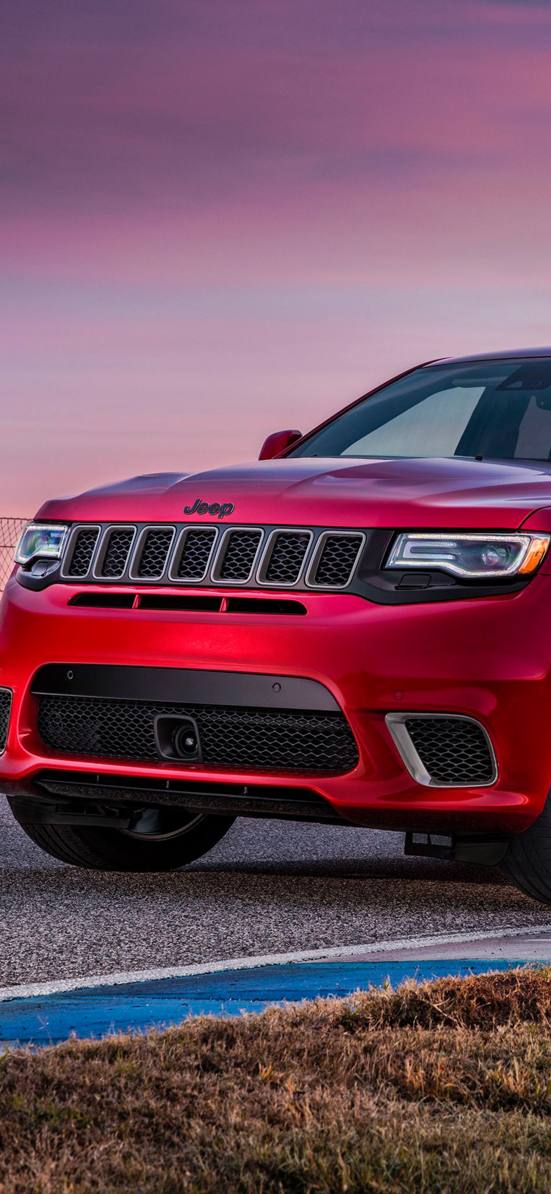 Jeep Cherokee, Trackhawk edition, Unmatched power, Eye-catching visuals, 1130x2440 HD Phone