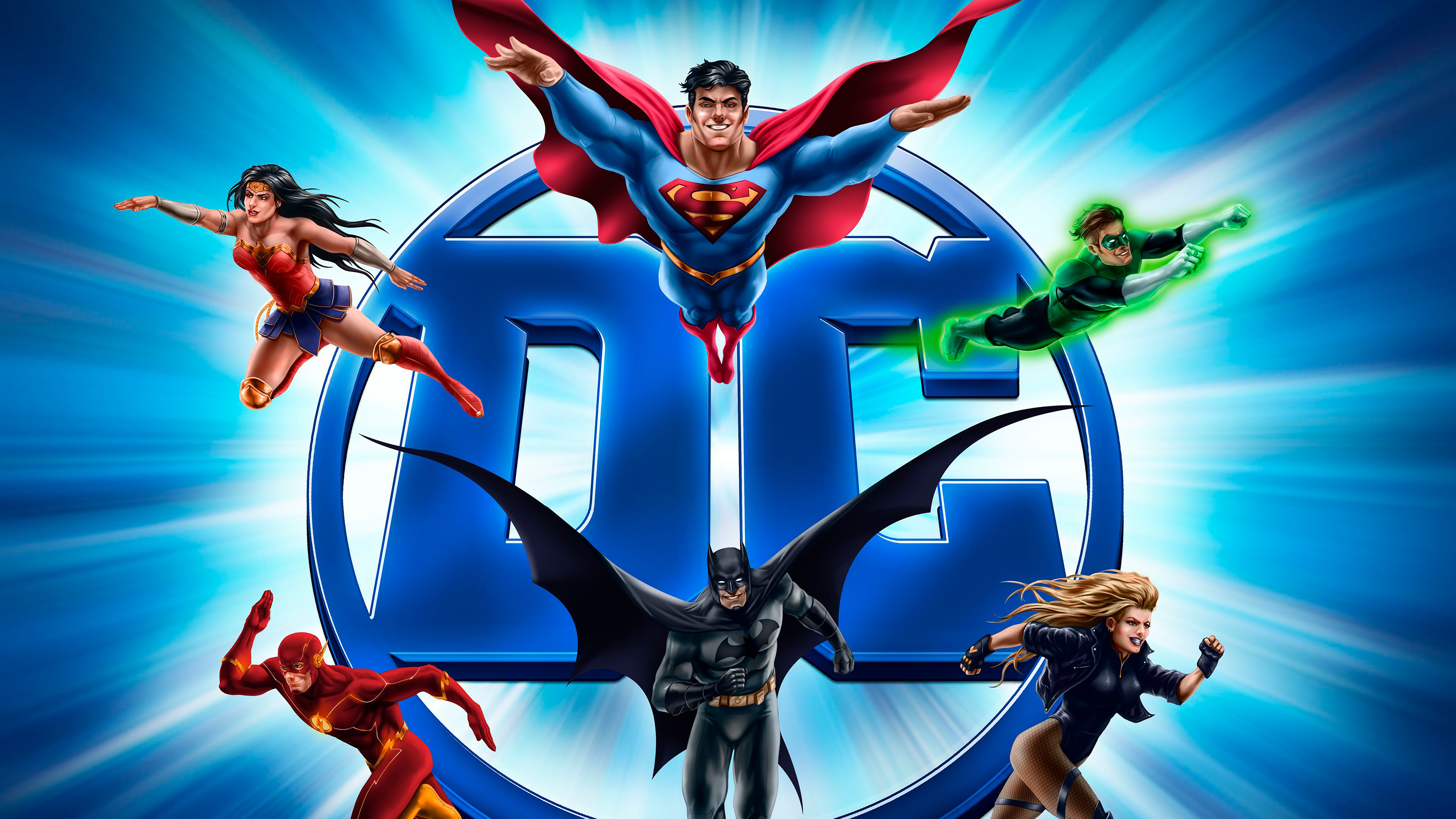 Superheroes, DC Universe heroes, Devotion to justice, Epic adventures, 3550x2000 HD Desktop