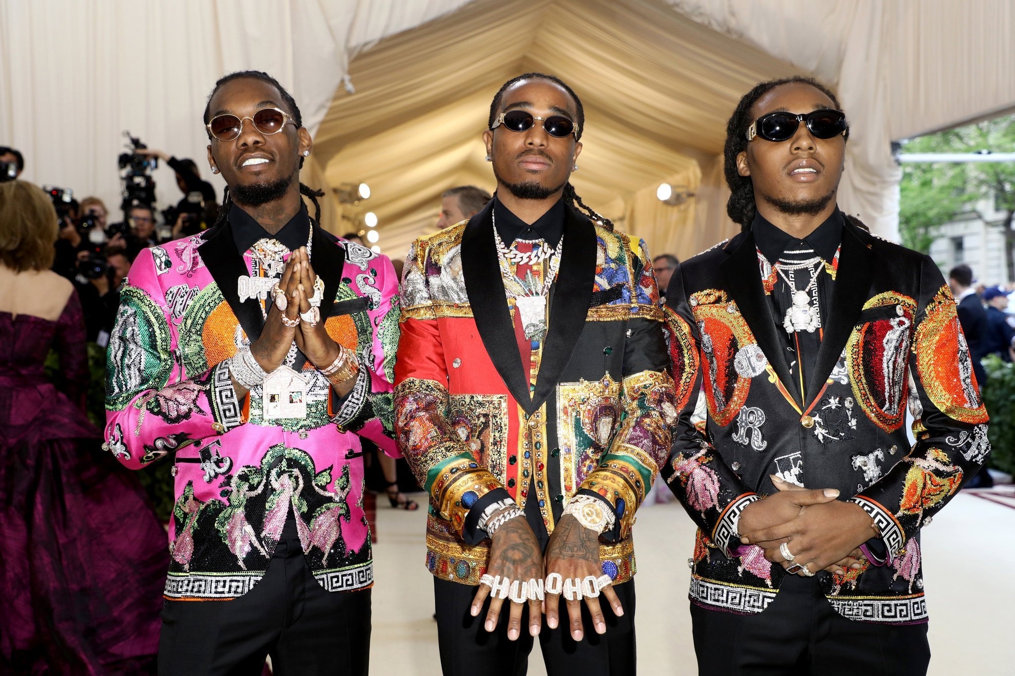 Migos Takeoff, Migos show announcement, Quavo and Takeoff, Offset's absence, 2050x1370 HD Desktop