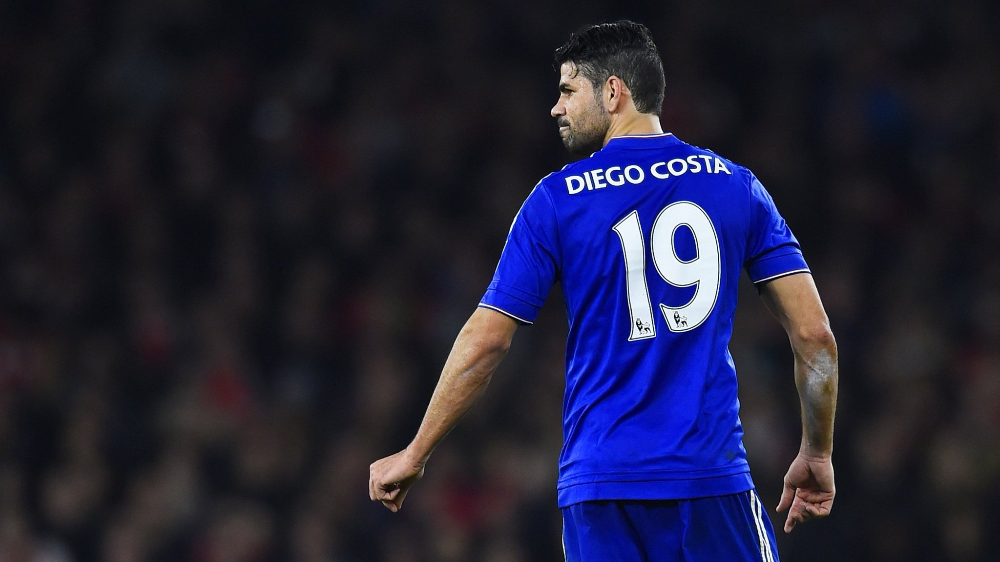 Diego Costa: Former Chelsea star, Football player. 2050x1160 HD Background.