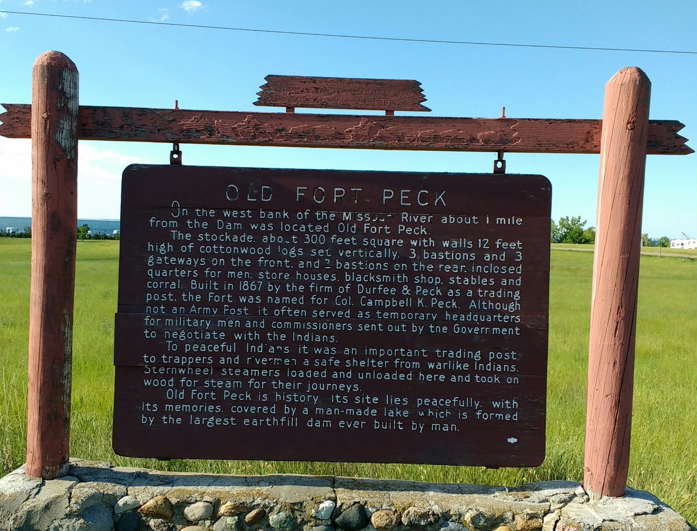 Fort Peck Lake, Historical landmark, Montana's heritage, Fort Peck's legacy, 2350x1790 HD Desktop