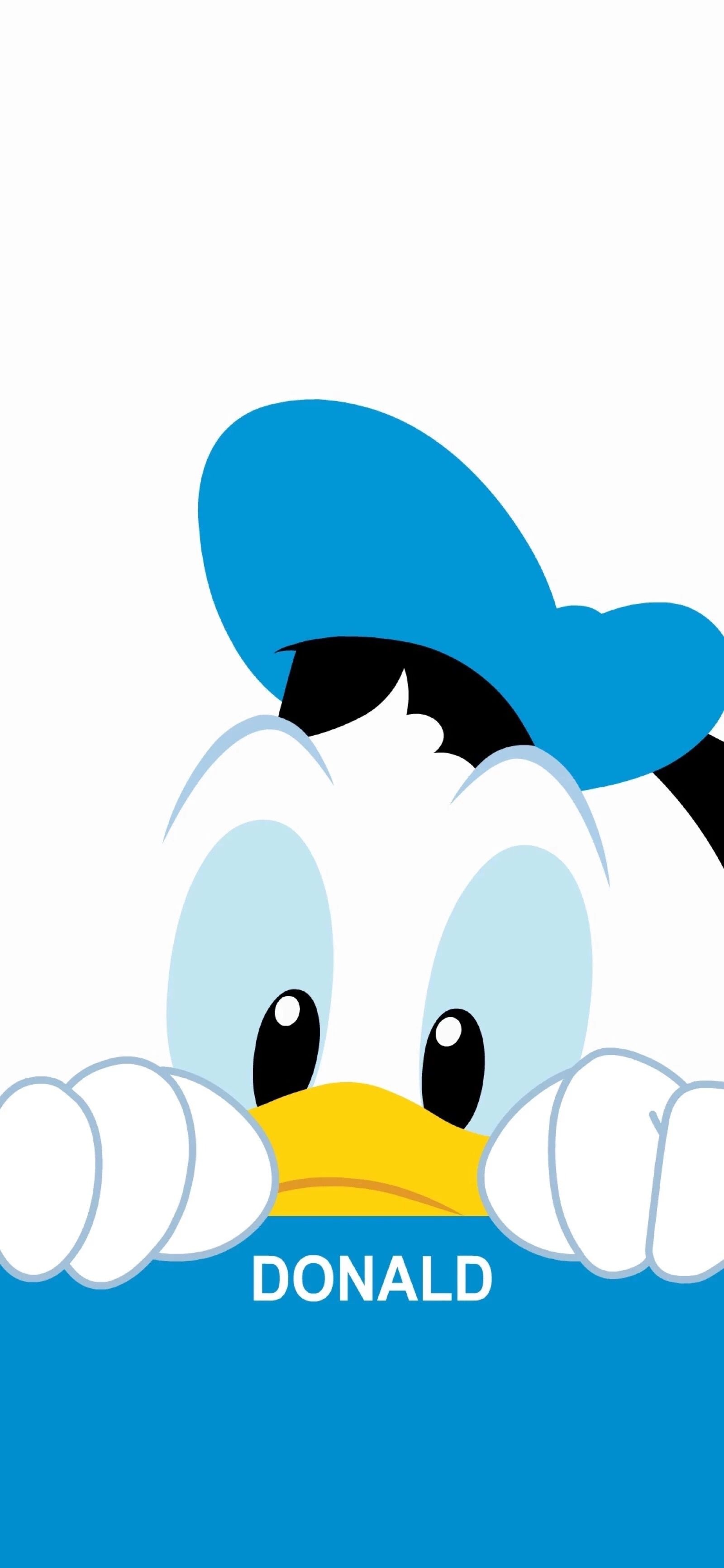 Donald Duck: Anthropomorphic white duck with a yellow-orange bill, Disney. 1600x3470 HD Wallpaper.