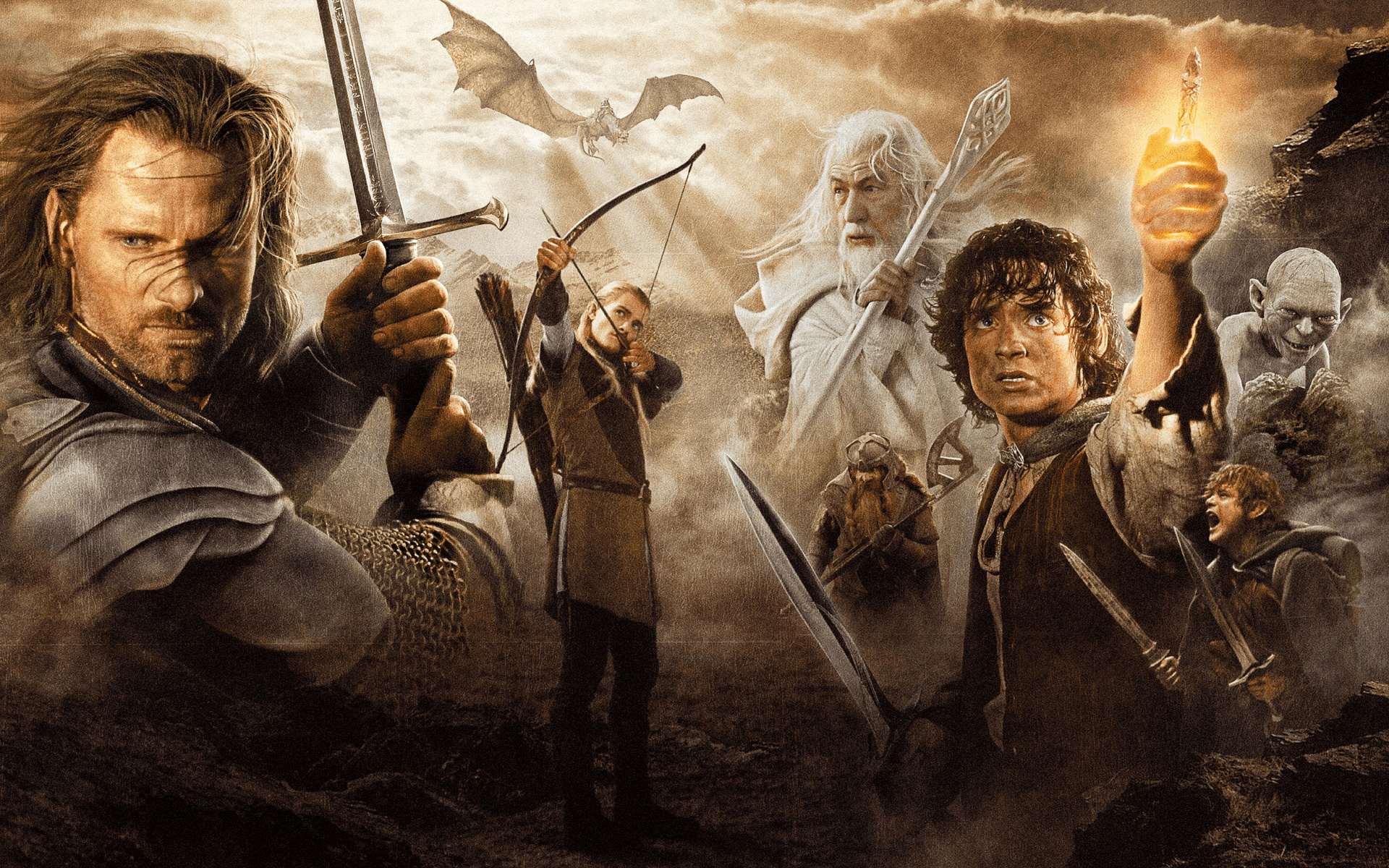 The Lord of the Rings, Fellowship of the Ring wallpapers, 2020 collection, Broken Panda, 1920x1200 HD Desktop