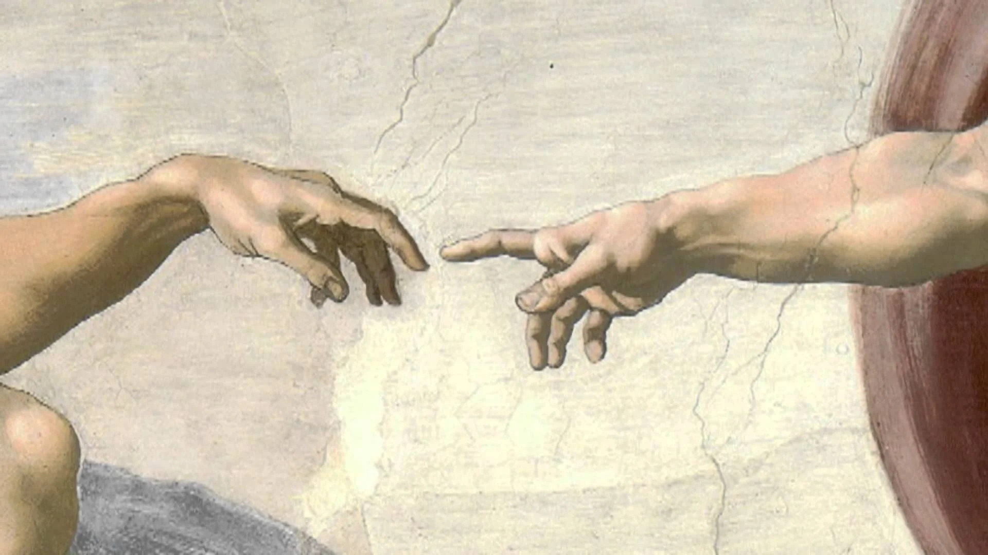 Michelangelo, Creation of Adam, Top free wallpapers, 1920x1080 Full HD Desktop