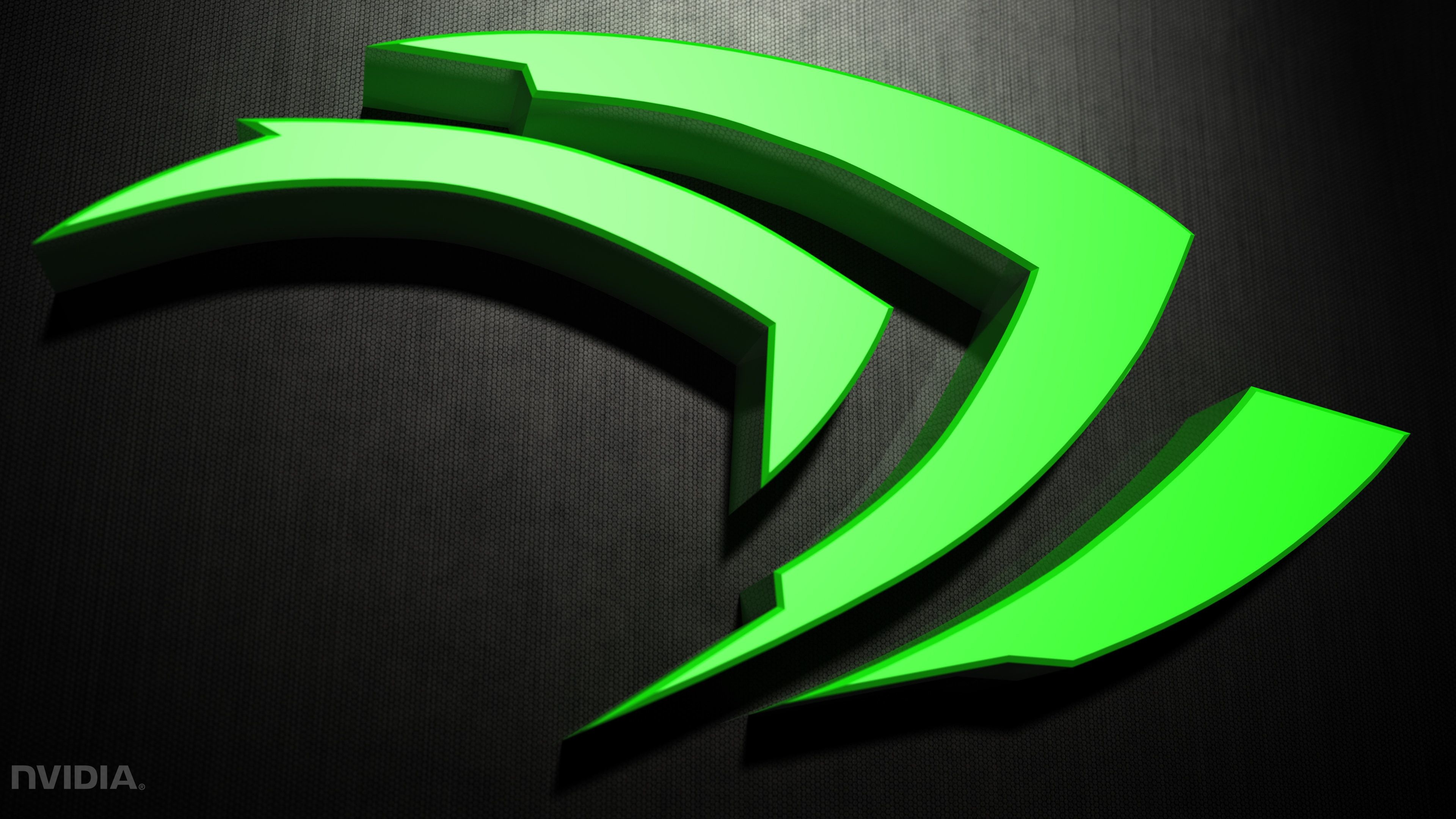 Nvidia: A global leader in artificial intelligence hardware and software, GPUs. 3840x2160 4K Wallpaper.