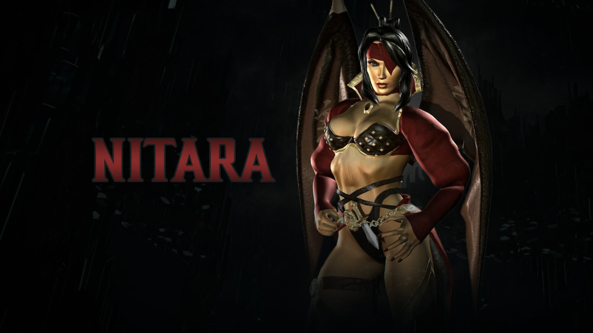 Nitara, Mortal Kombat female characters, Dashfight, 1920x1080 Full HD Desktop
