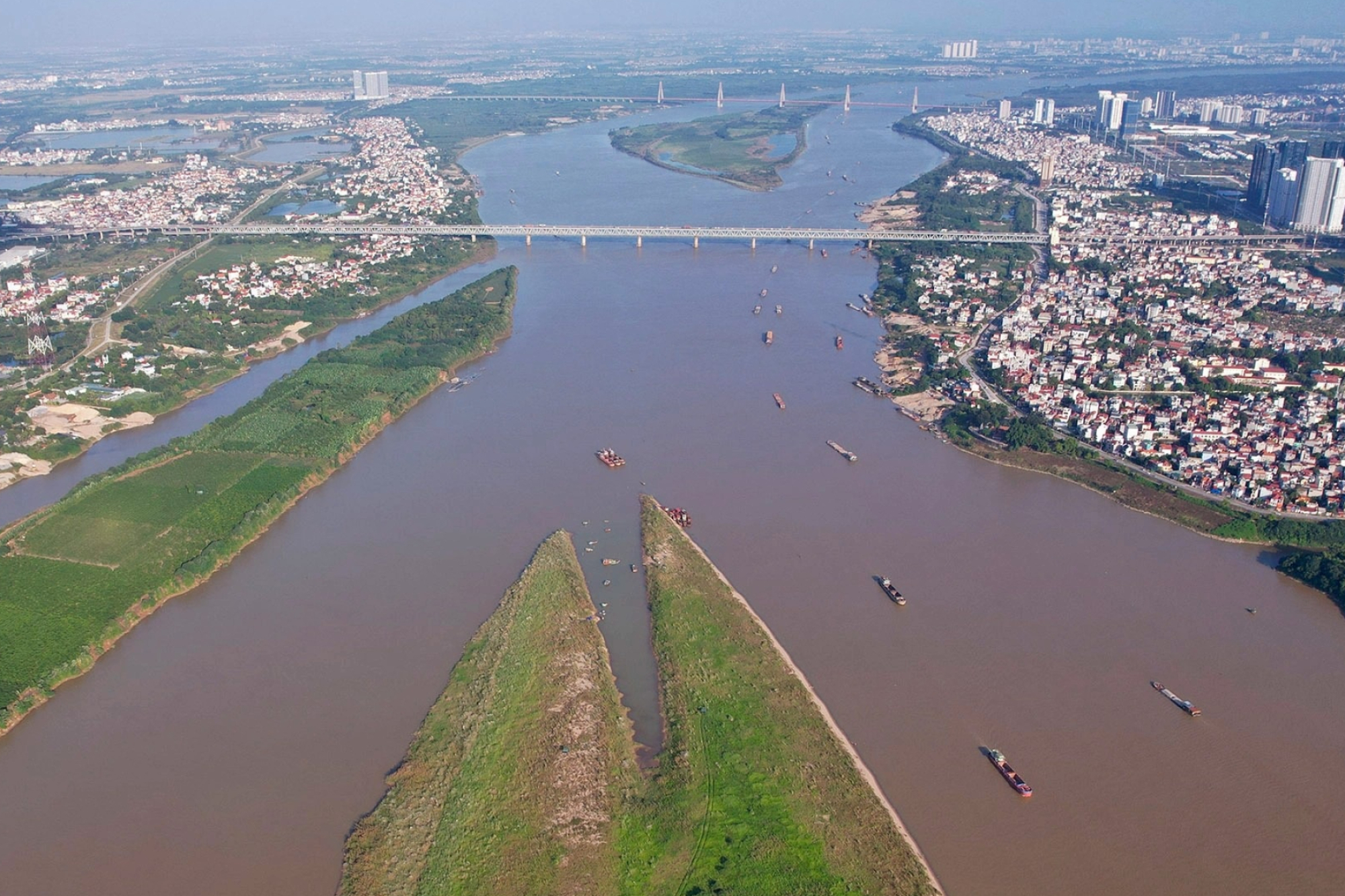 Hong River, Travels, Boats, Hanoi, 2000x1340 HD Desktop