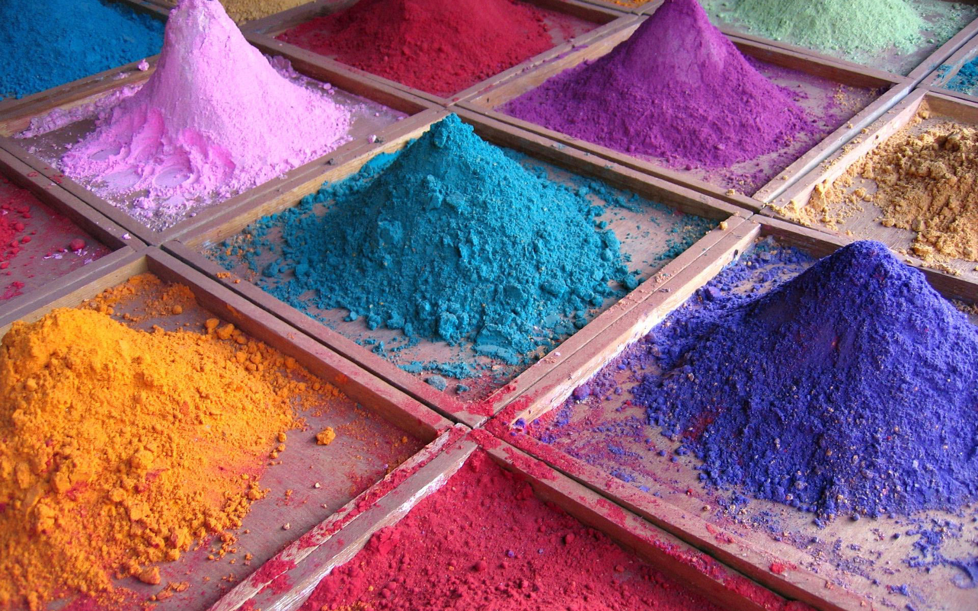 Powder, Colorful explosion, Vibrant pigments, Abstract art, 1920x1200 HD Desktop