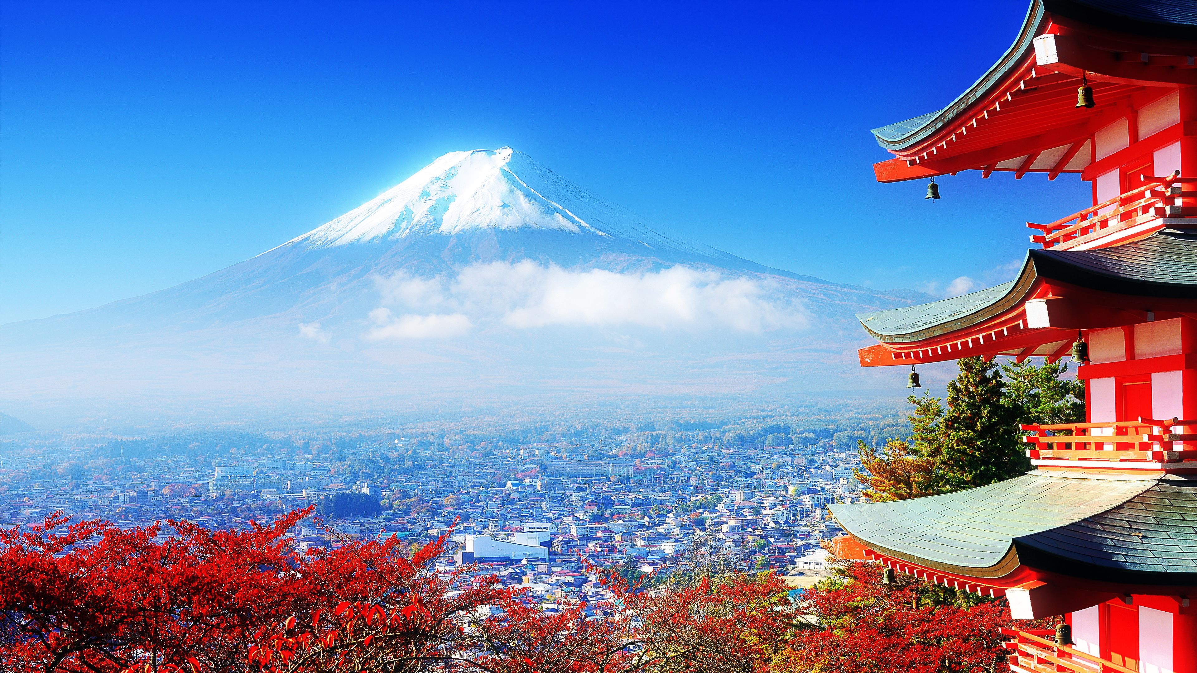 Magical Mount Fuji wallpaper, Japan tourist, Japan travel, 3840x2160 4K Desktop