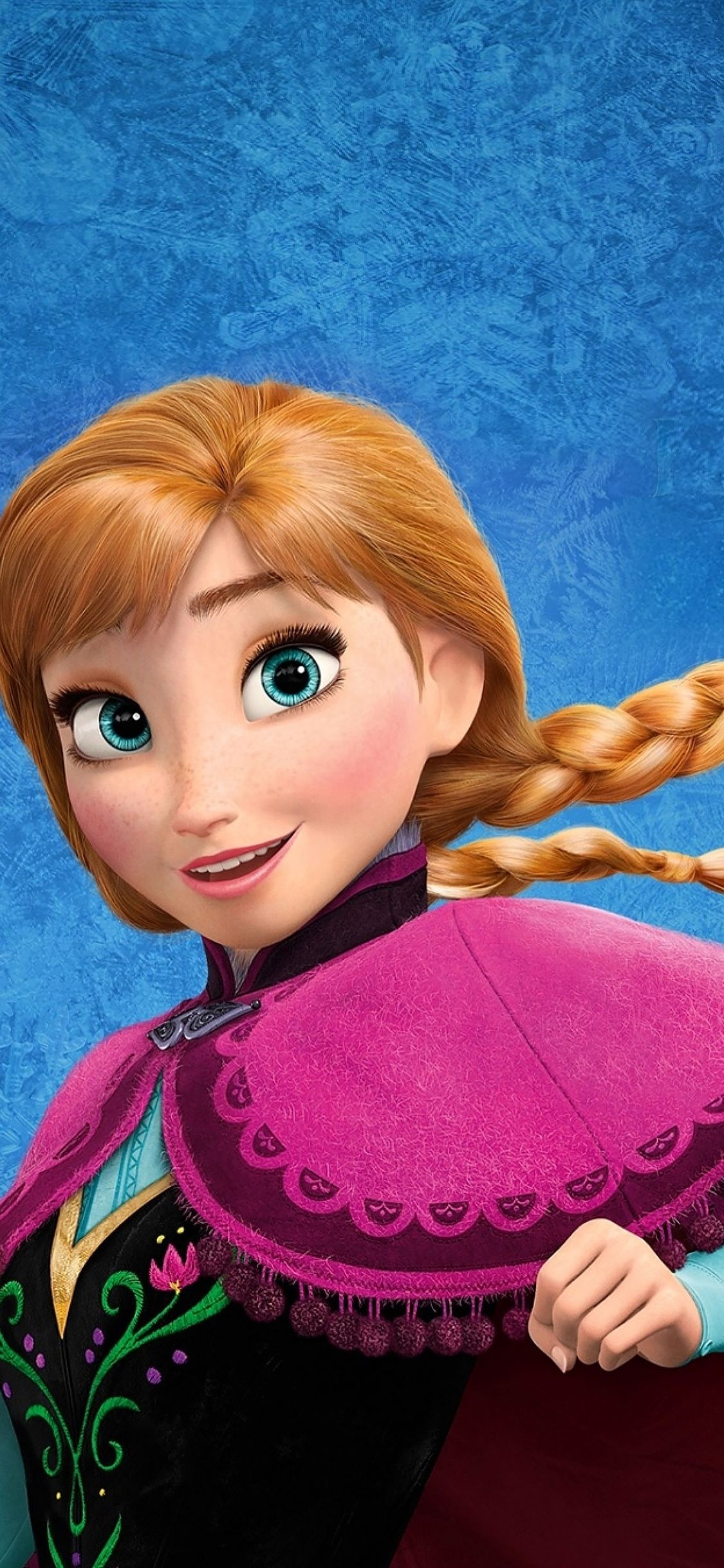 Queen Anna, Frozen Animation, Frozen iPhone wallpapers, Disney, 1130x2440 HD Phone