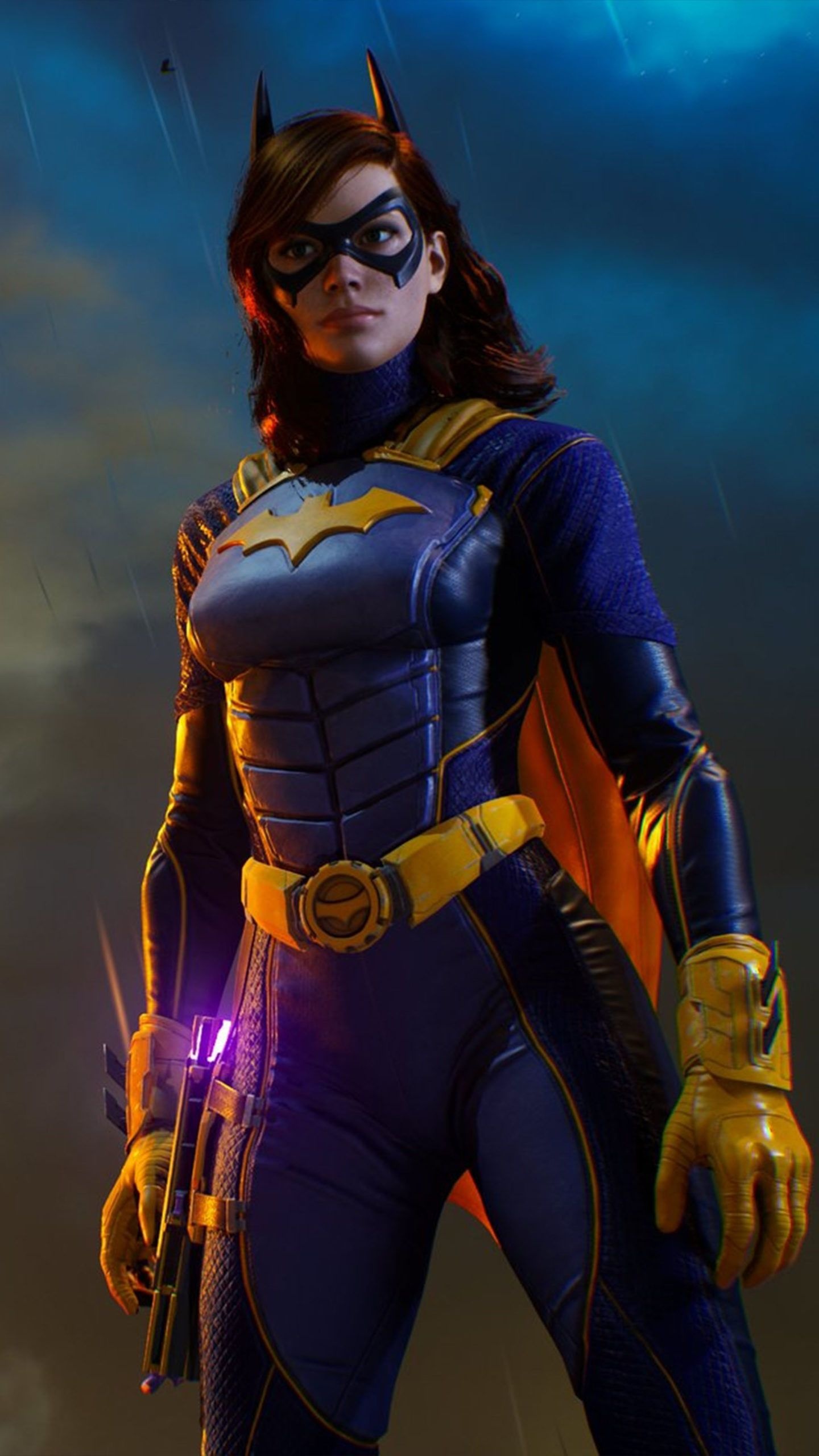 Gotham Knights (Game): Batgirl, A tech guru, highlighted by her past as Oracle. 1440x2560 HD Wallpaper.