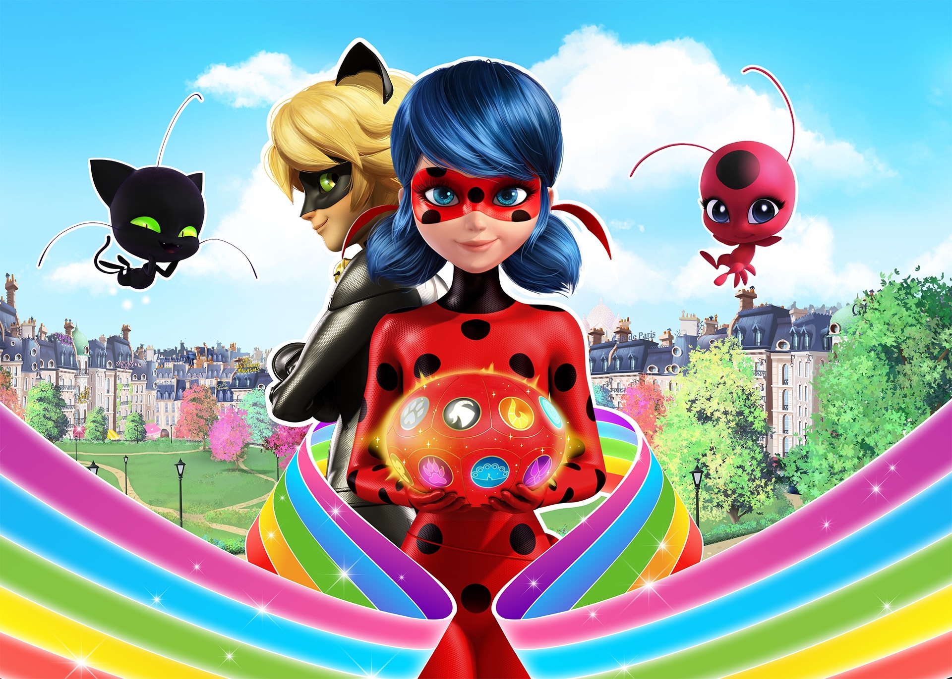 Ladybug & Cat Noir, Awakening animation, Disney picks, Miraculous tales, 1920x1380 HD Desktop