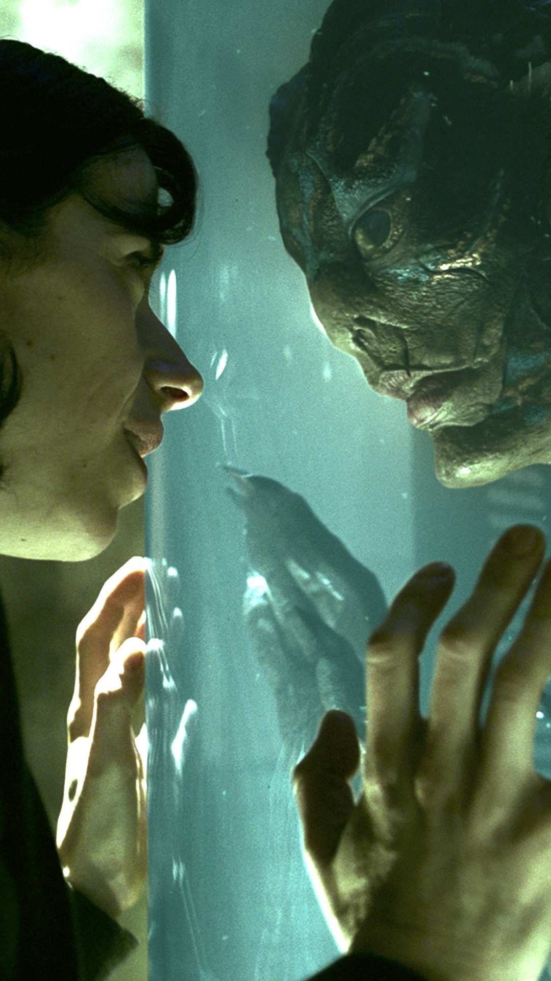 The Shape of Water, Magical atmosphere, Enigmatic plot, Engrossing narrative, 1080x1920 Full HD Phone