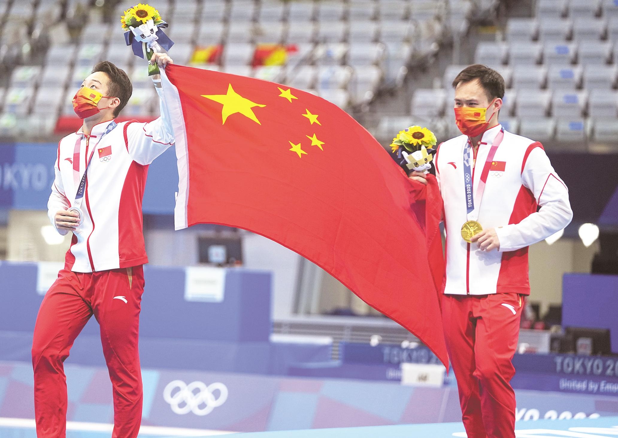 Wang Zongyuan's silver success, Tokyo Olympics, 2070x1470 HD Desktop