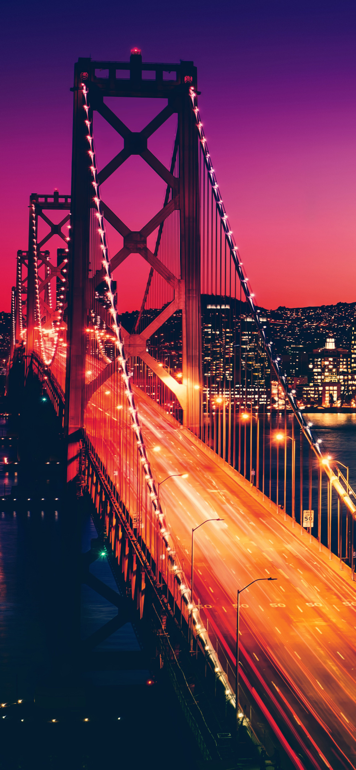 San Francisco: Founded in 1776 by the Spanish conquerors, United States. 1250x2690 HD Background.