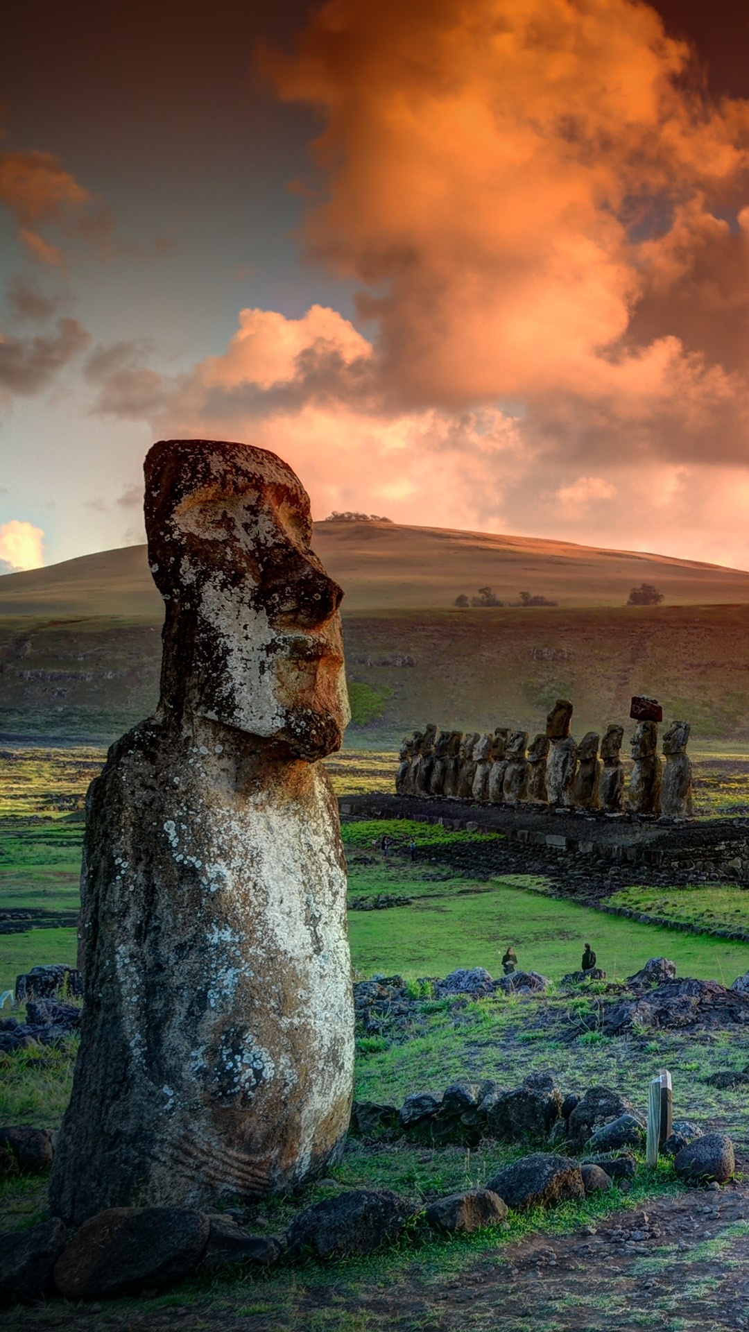 Free moai images, Explore ancient statues, Rapa Nui wonders, Bing wallpaper, 1080x1920 Full HD Phone