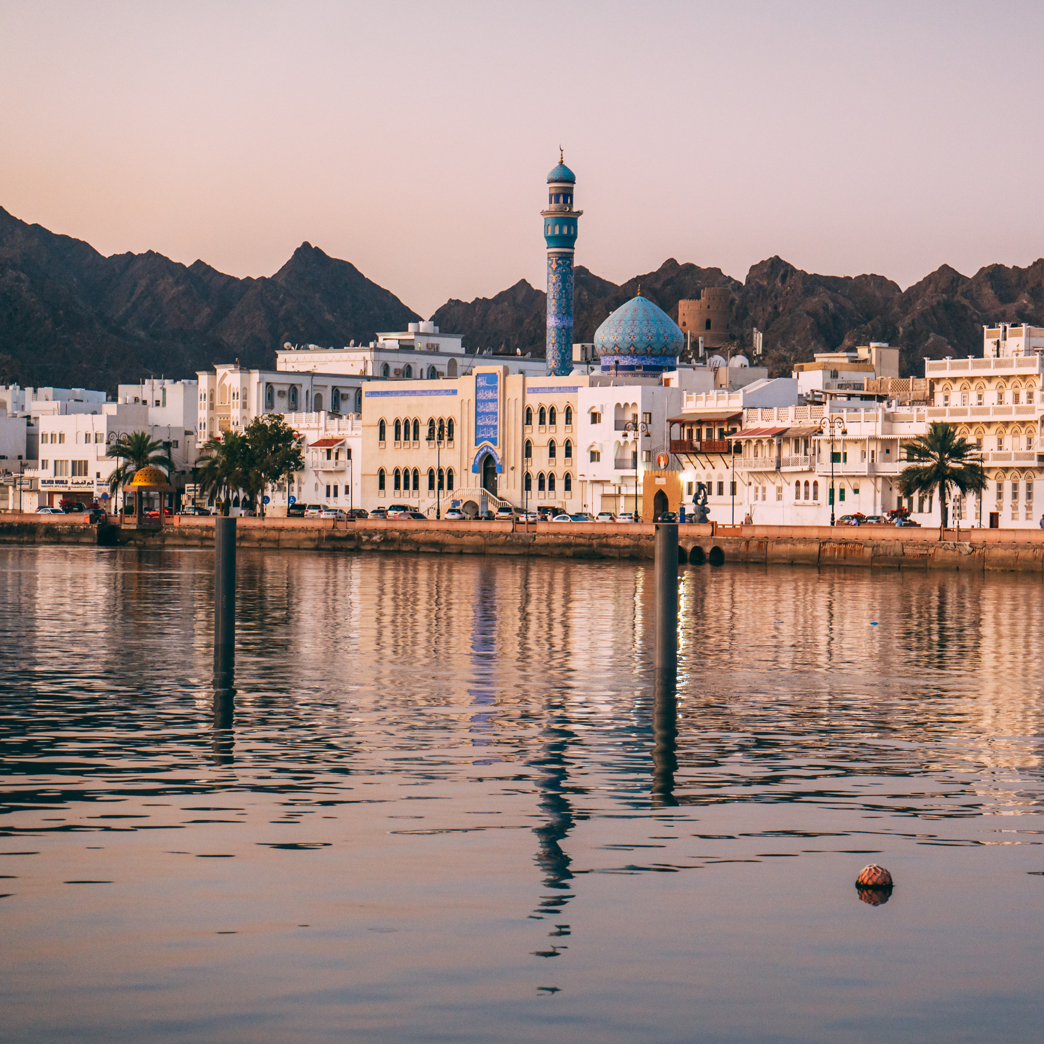 Oman: Muscat serves as a port and commercial center. 2050x2050 HD Wallpaper.