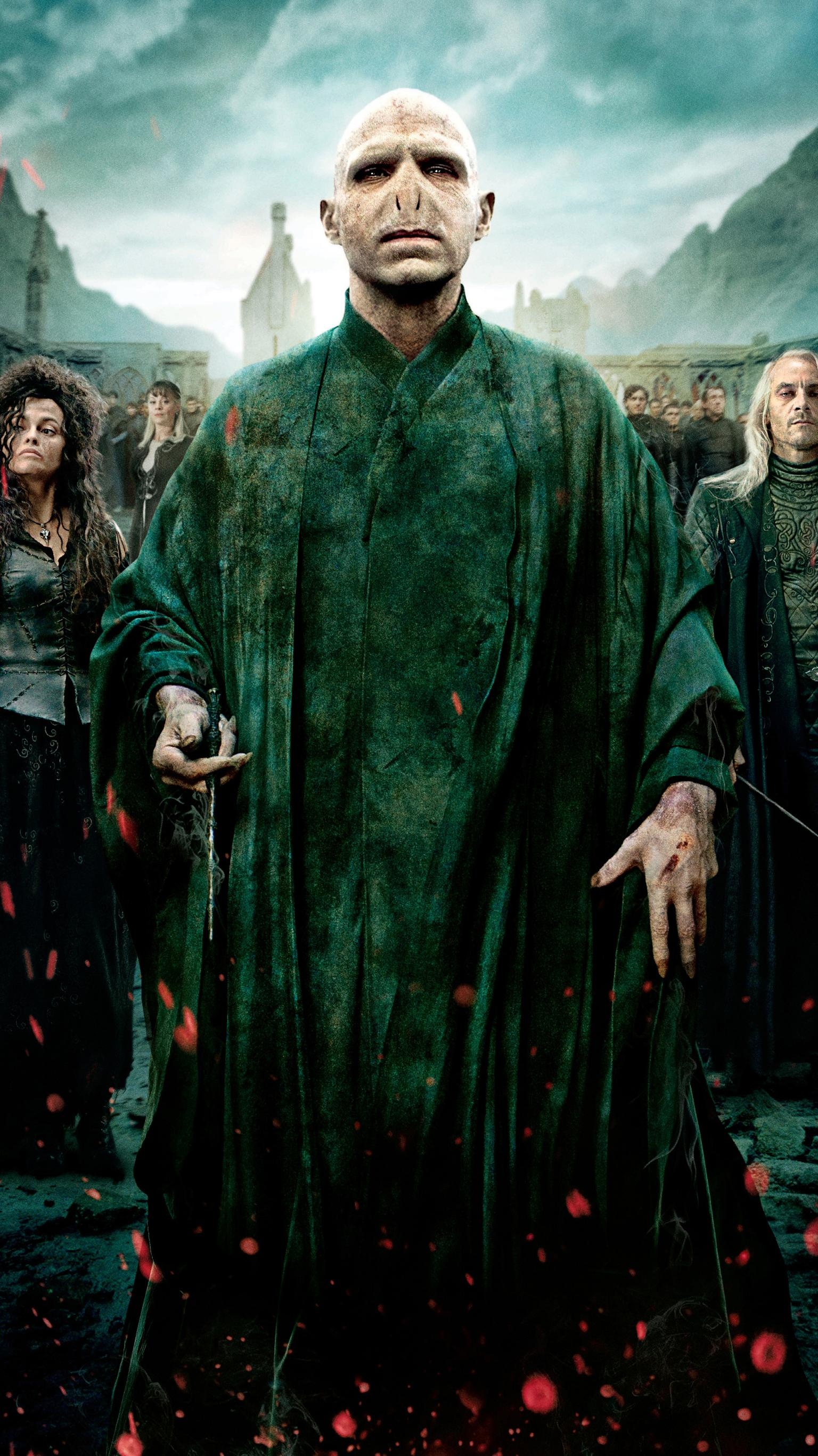 Death Eaters, Voldemort, Harry Potter, iPhone wallpapers, 1540x2740 HD Phone