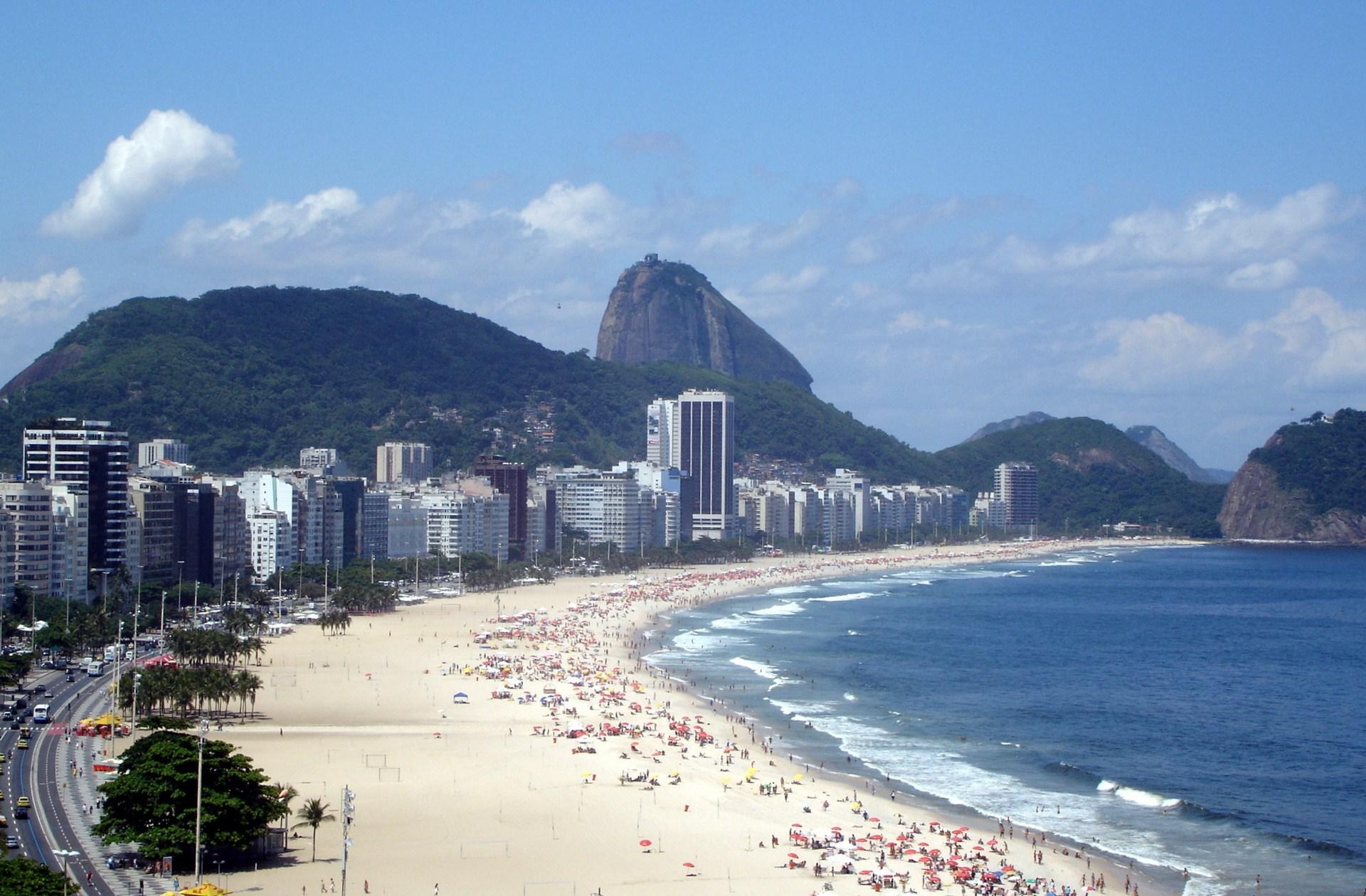 HD wallpaper, Widescreen download, Copacabana Beach, Free image, 1920x1260 HD Desktop