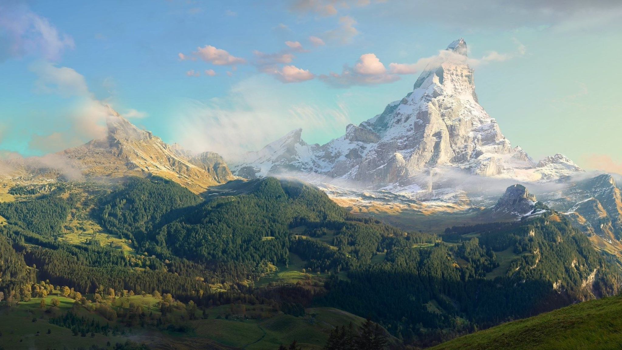 Erebor, Top free backgrounds, Movie wallpapers, Lonely mountain, 2050x1160 HD Desktop