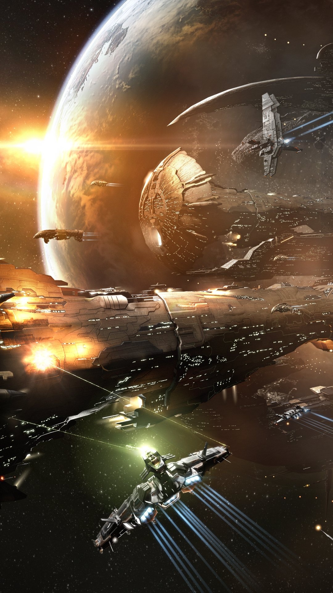 EVE Online, Video game, Space exploration, Sci-fi, 1080x1920 Full HD Handy