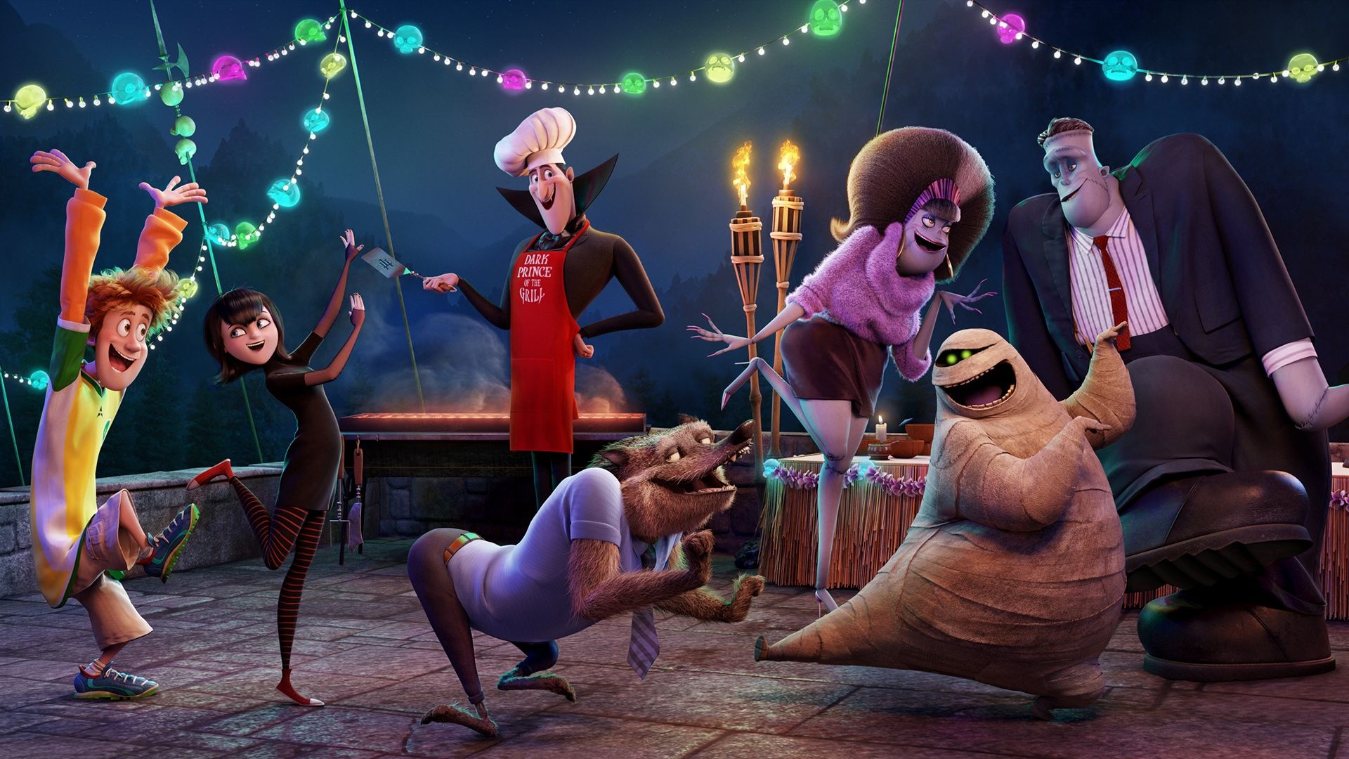 Hotel Transylvania: Monster reuse, Poster recycling, Animated movie, 1920x1080 Full HD Desktop