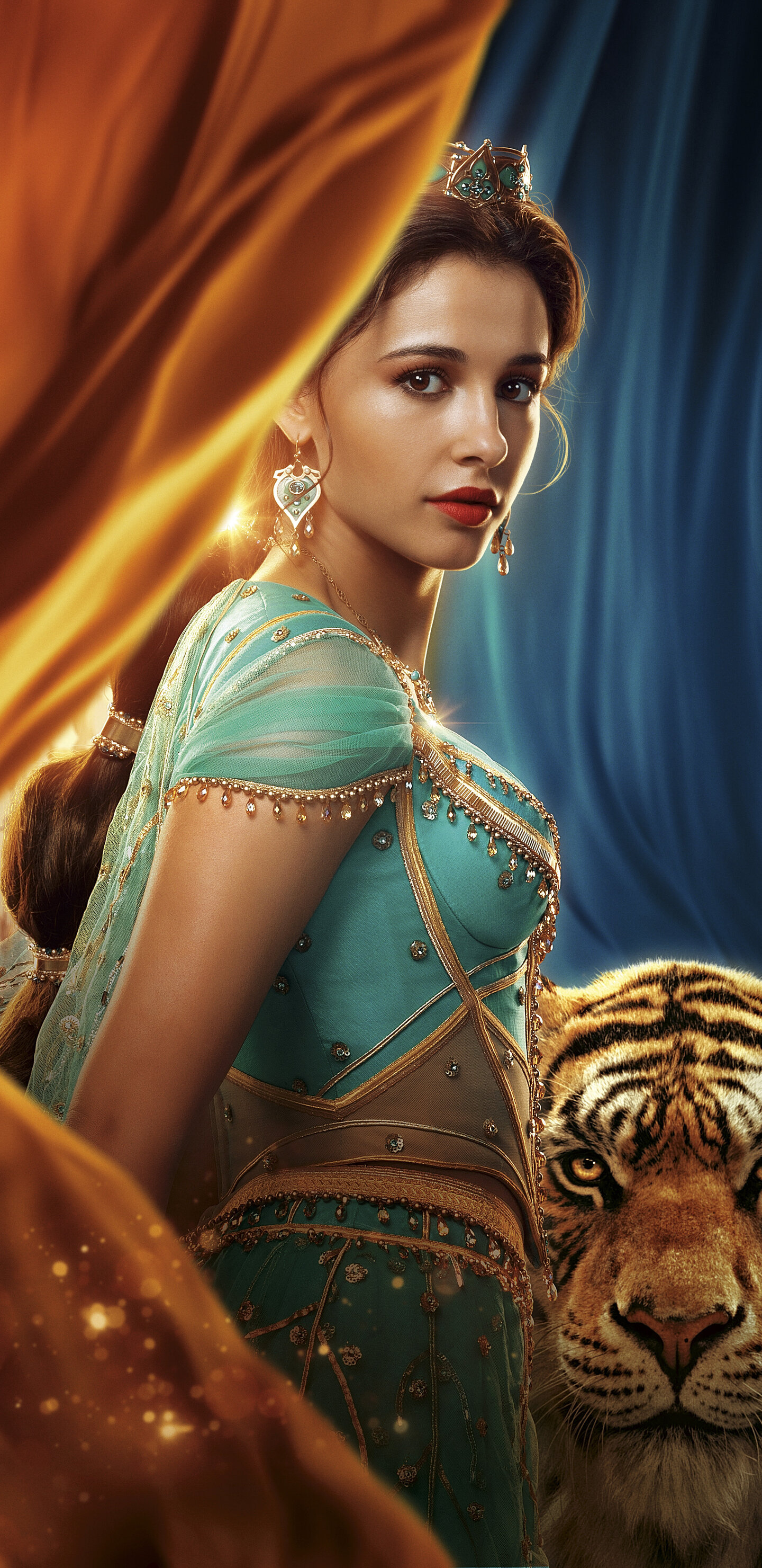 Princess Jasmine, Aladdin 2019, Samsung Galaxy Note 9, 1440x2960 HD Phone