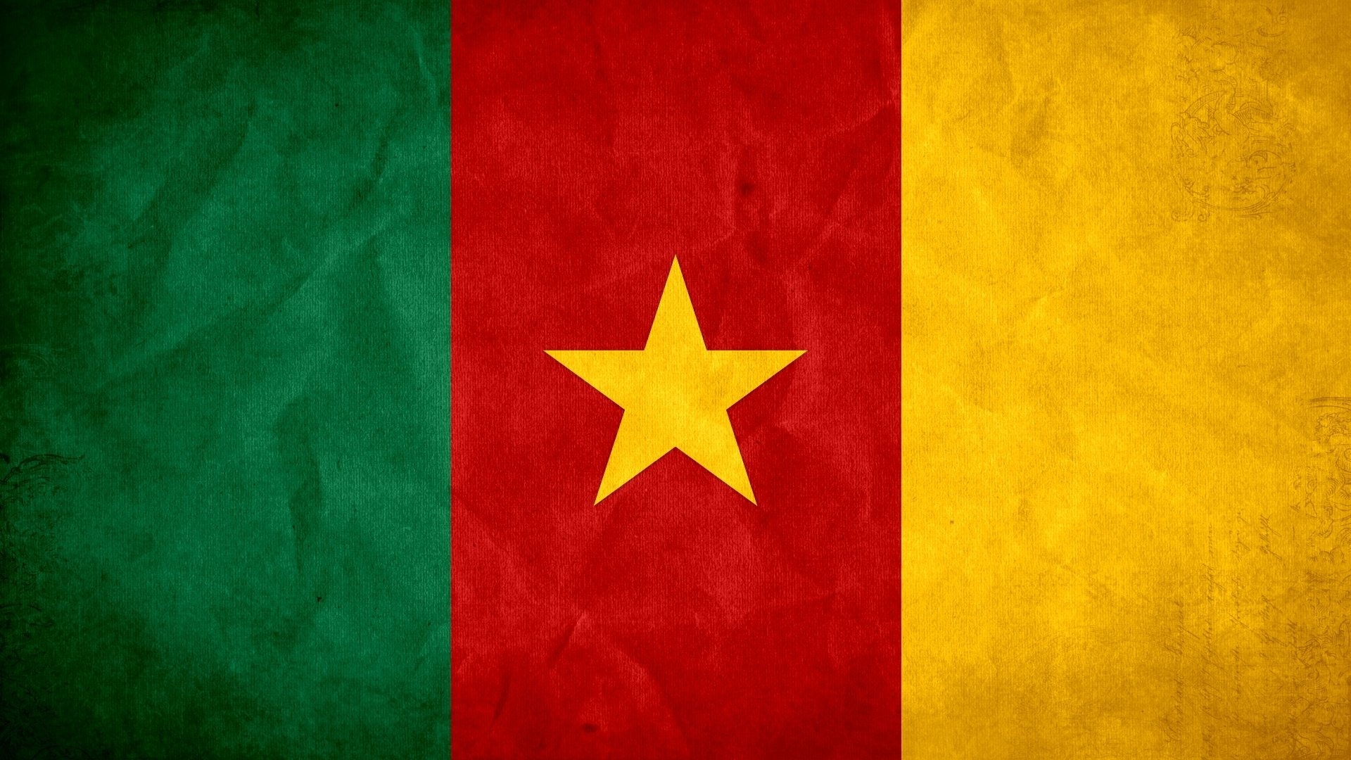 Flag of Cameroon, HD wallpapers, Background images,, 1920x1080 Full HD Desktop