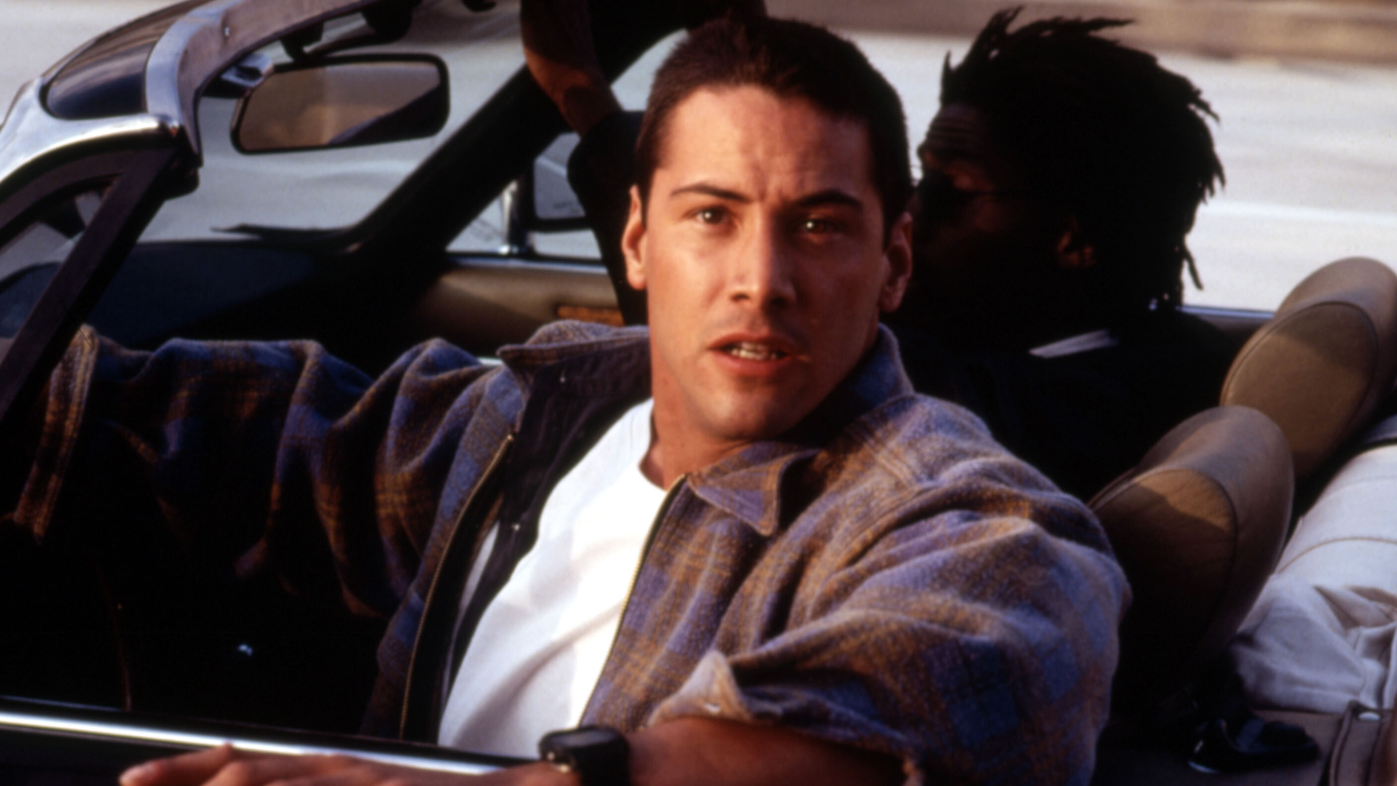 Speed (Movie 1994): Keanu Reeves, Matrix star, Glenn Plummer, The fifth-highest-grossing film of its year. 2820x1590 HD Wallpaper.