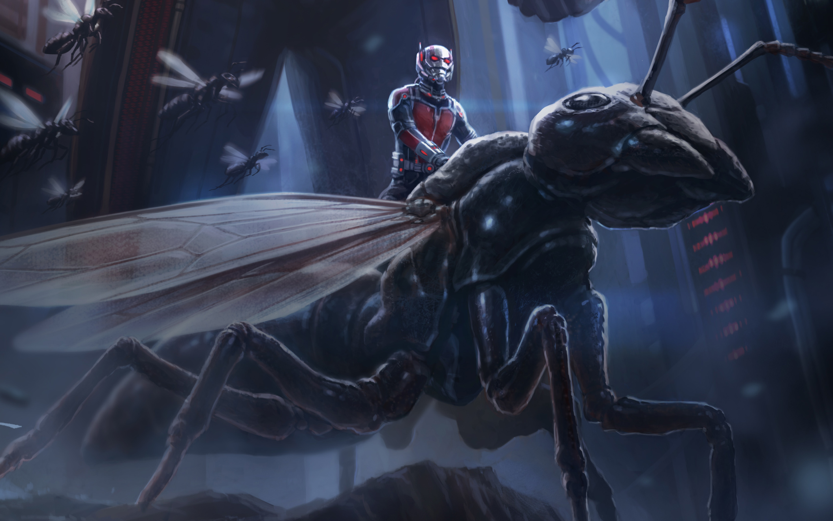 Ant-Man wallpaper, 1600x900, 2880x1800 HD Desktop