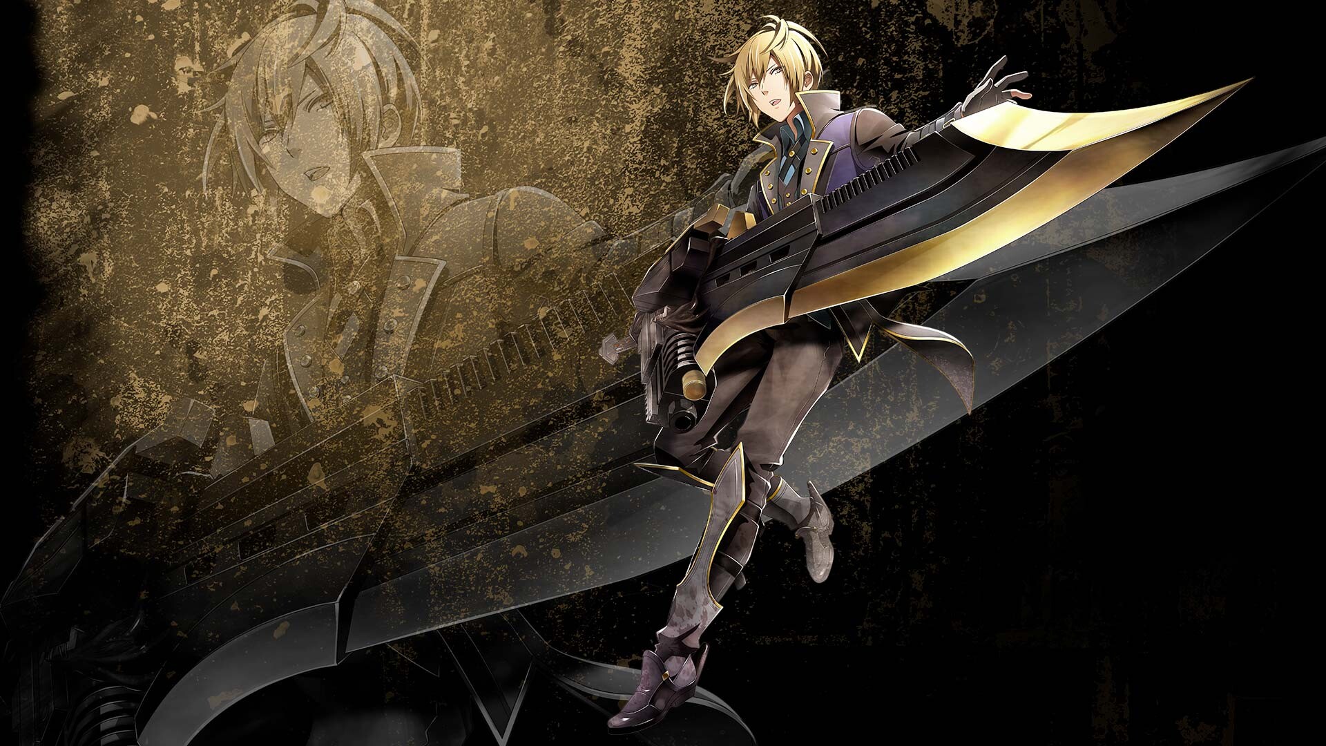 God Eater (TV series): Julius Visconti, A member of Fenrir special forces Blood, Daisuke Namikawa. 1920x1080 Full HD Background.